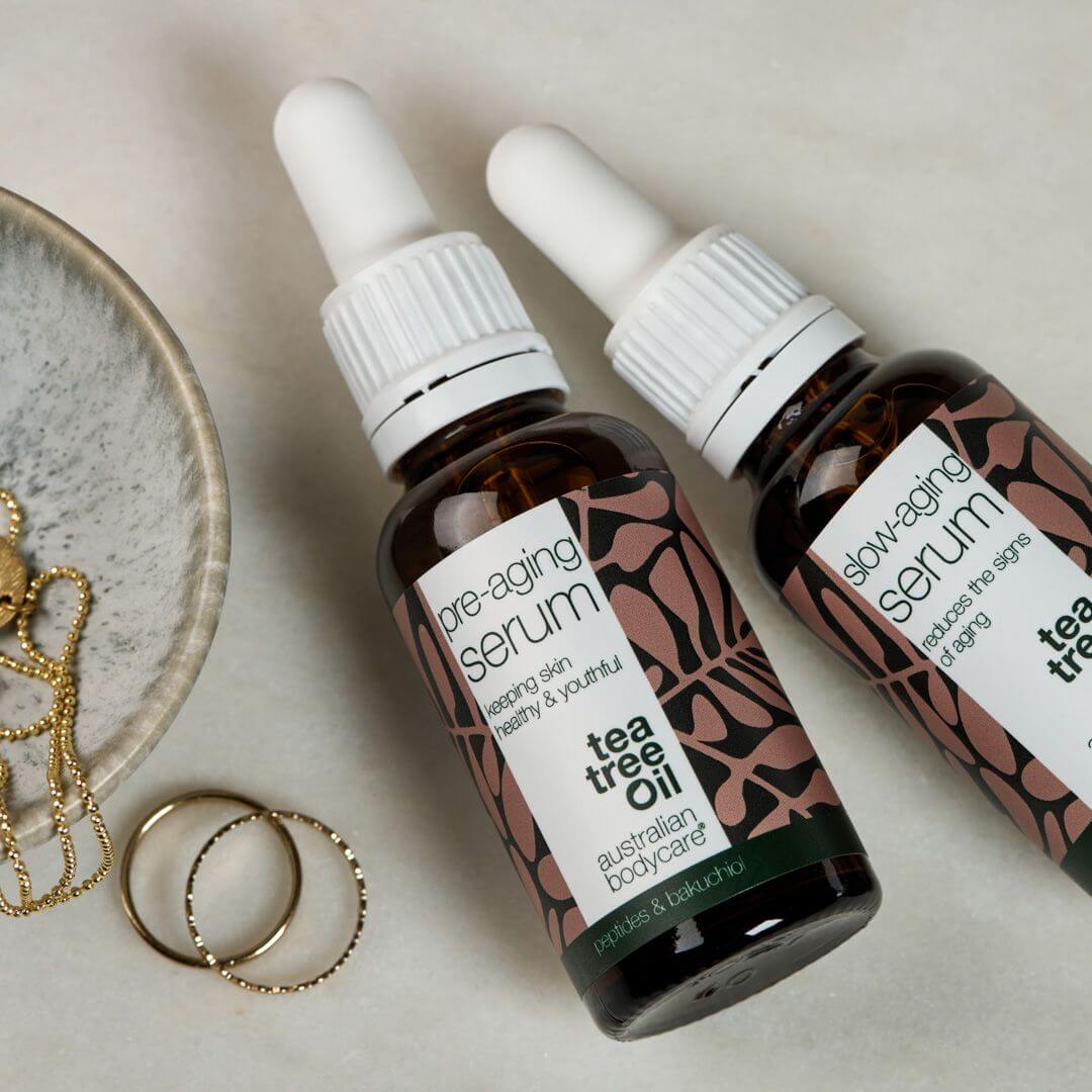 Kit per rughe, pelle secca e disidratata - 3 prodotti anti age per la pelle secca: detergente viso, siero all’aloe vera e crema viso idratante