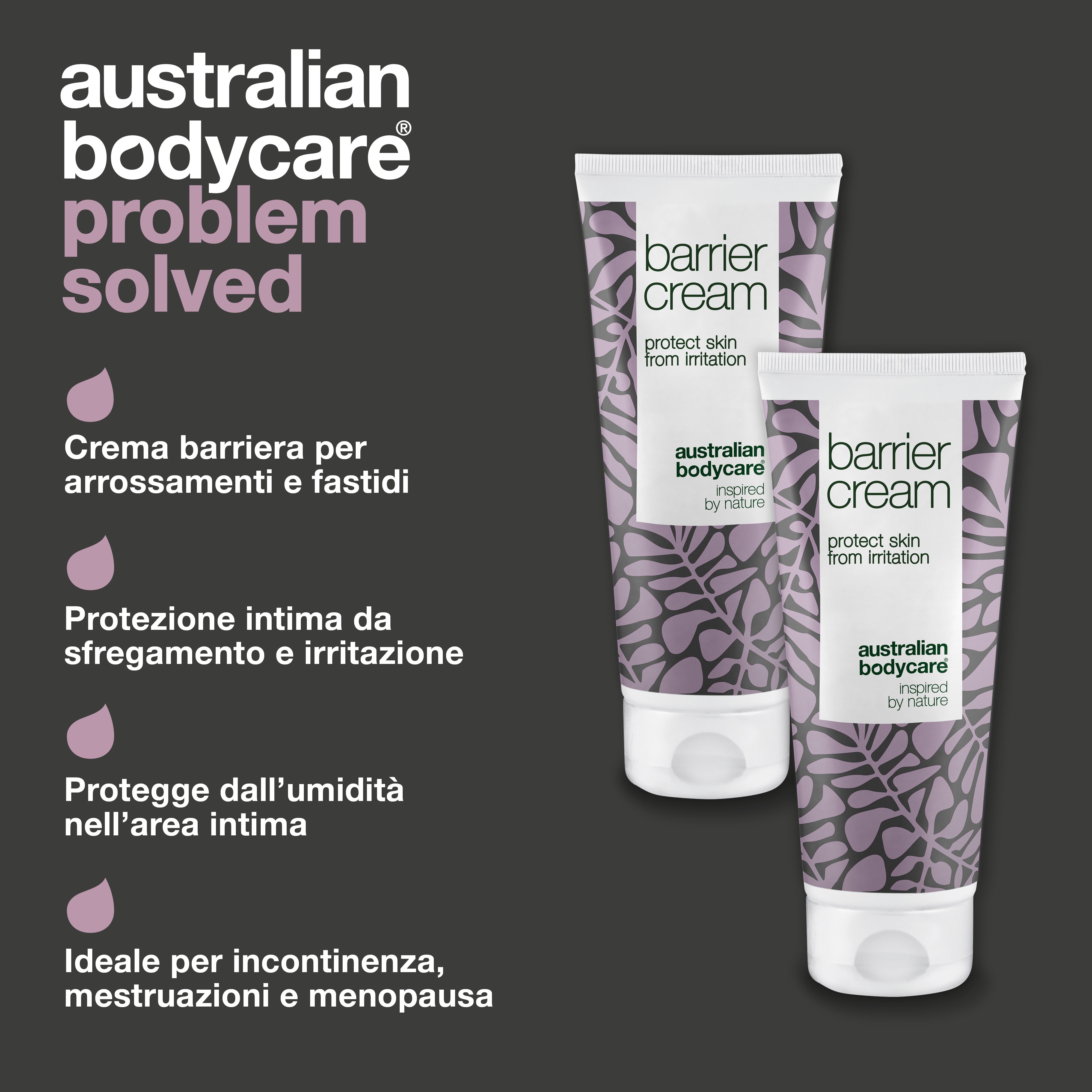 2x Crema barriera intima contro le irritazioni — Protezione intima contro arrossamenti, ustioni, sfregamenti e incontinenza