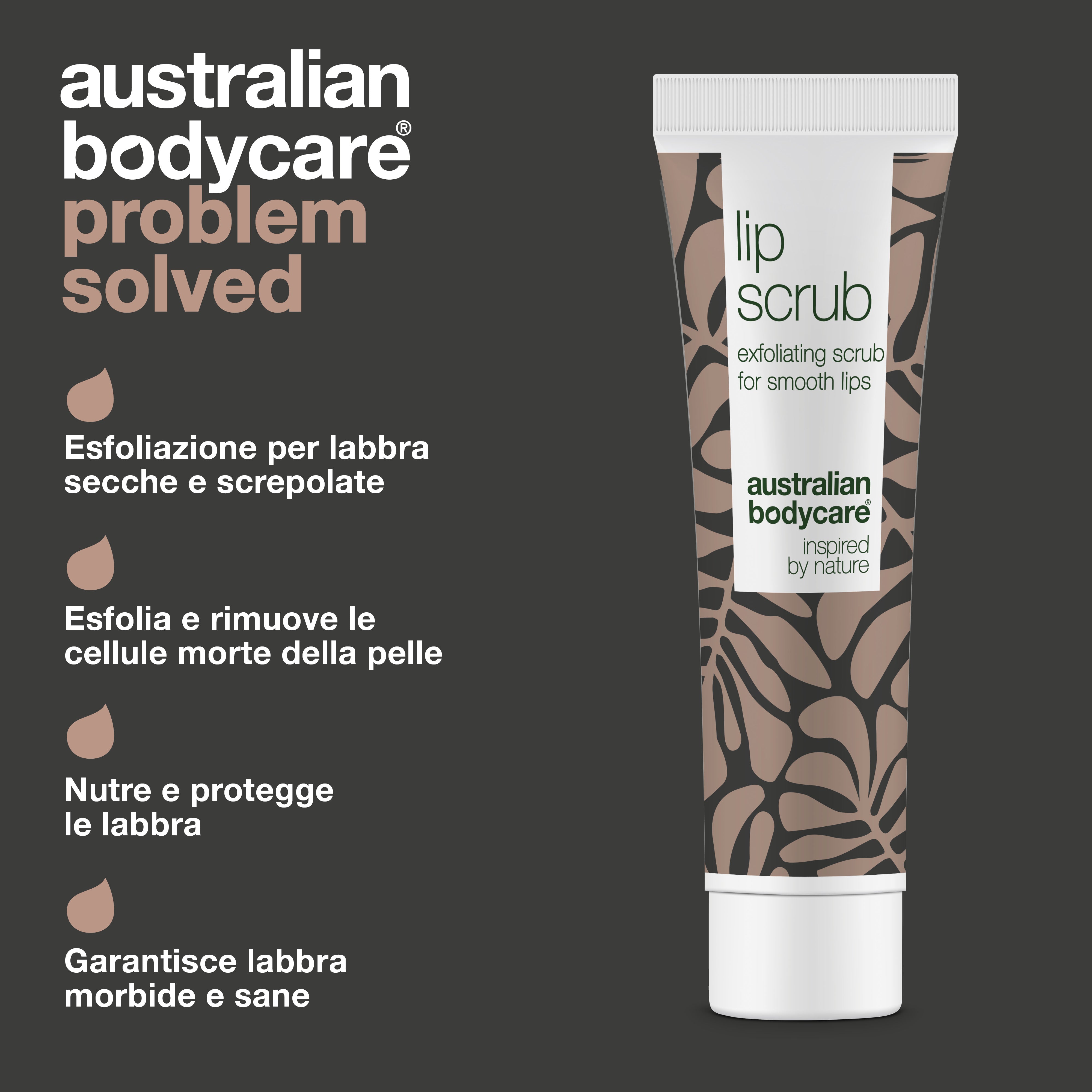 Scrub per labbra secche — Esfoliazione efficace e cura intensiva per le labbra secche