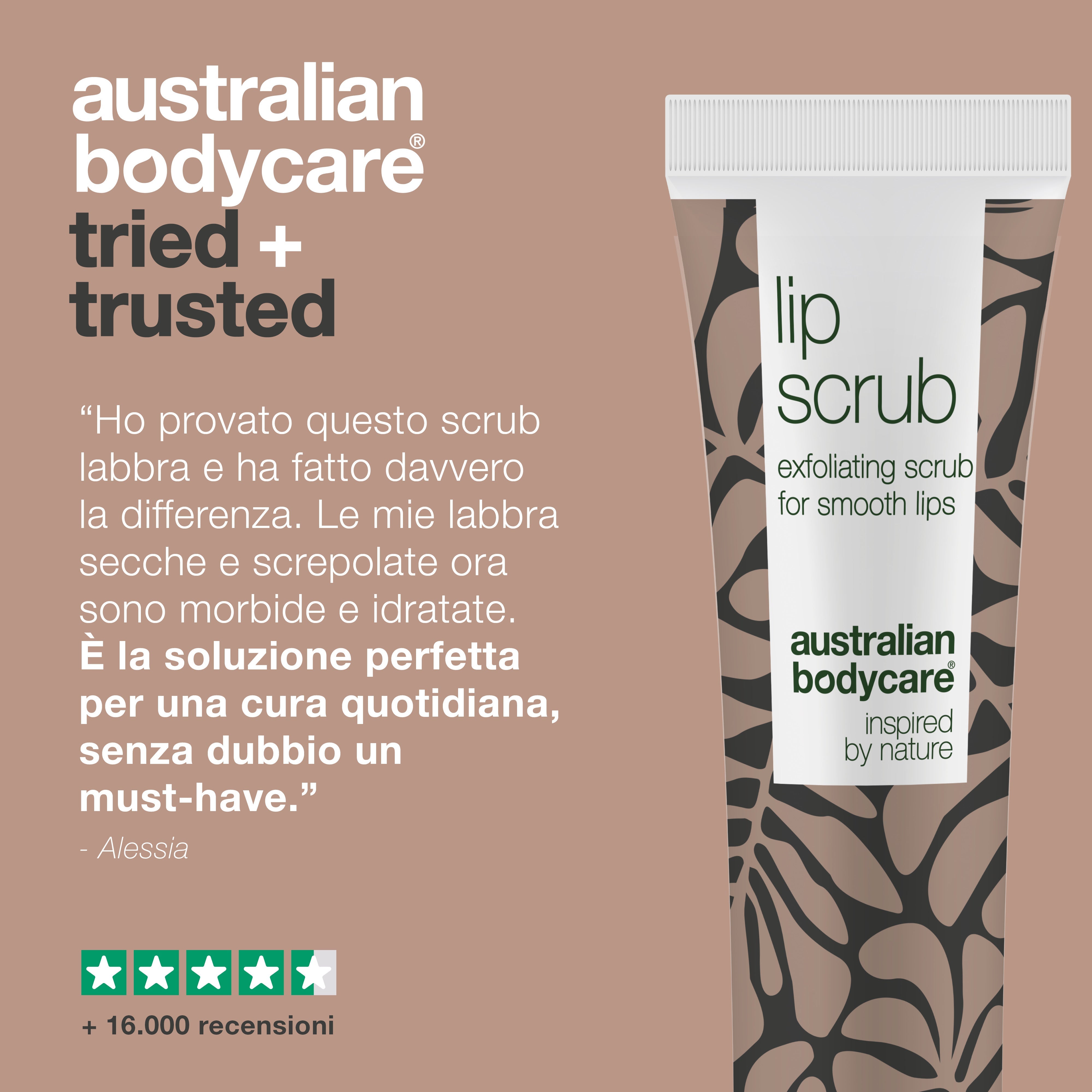 Scrub per labbra secche — Esfoliazione efficace e cura intensiva per le labbra secche