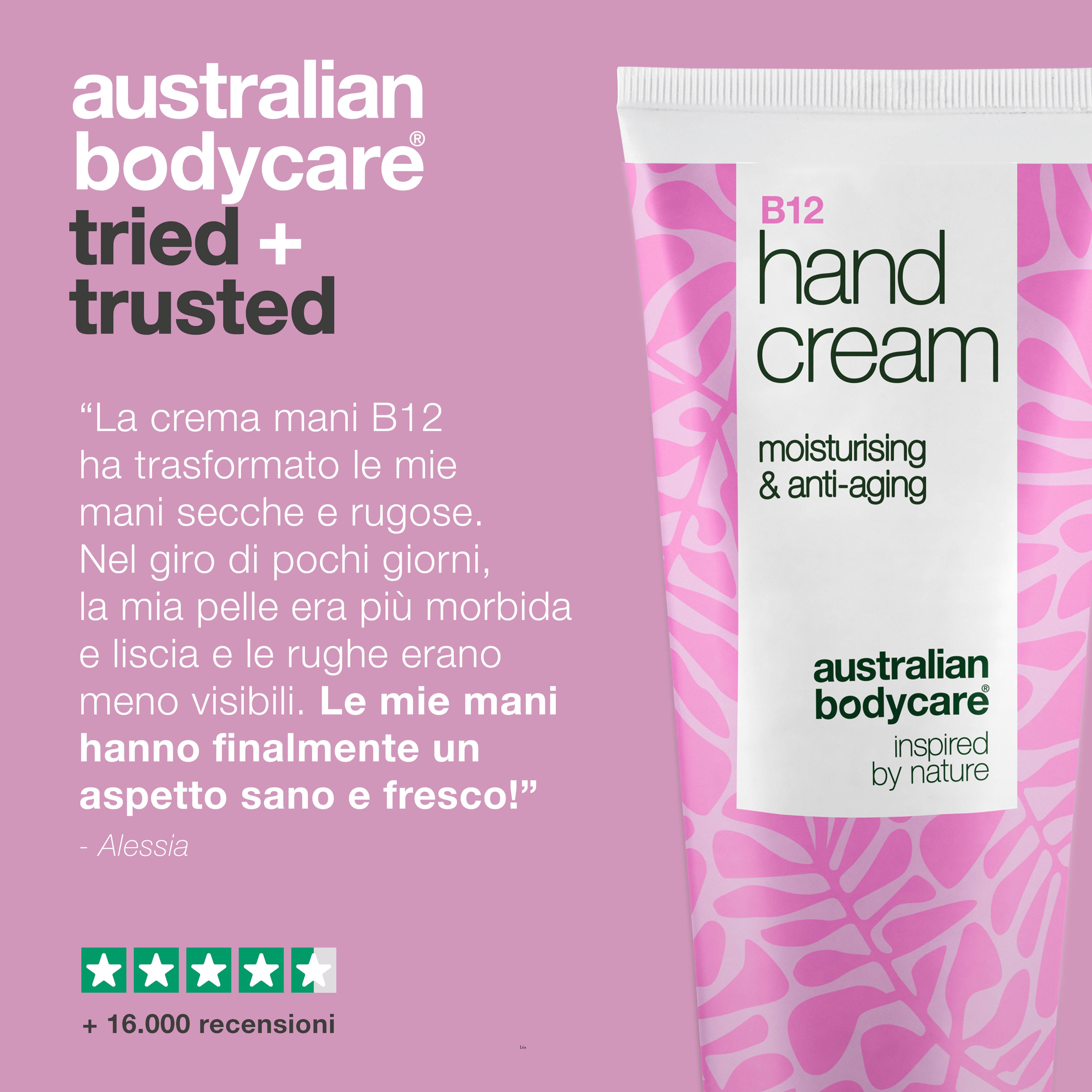 Crema mani B12 per mani secche e rugose - Idratazione e cura - Ottieni mani morbide e giovani con la crema mani B12. Riduce la secchezza e le rughe con un'idratazione intensa.