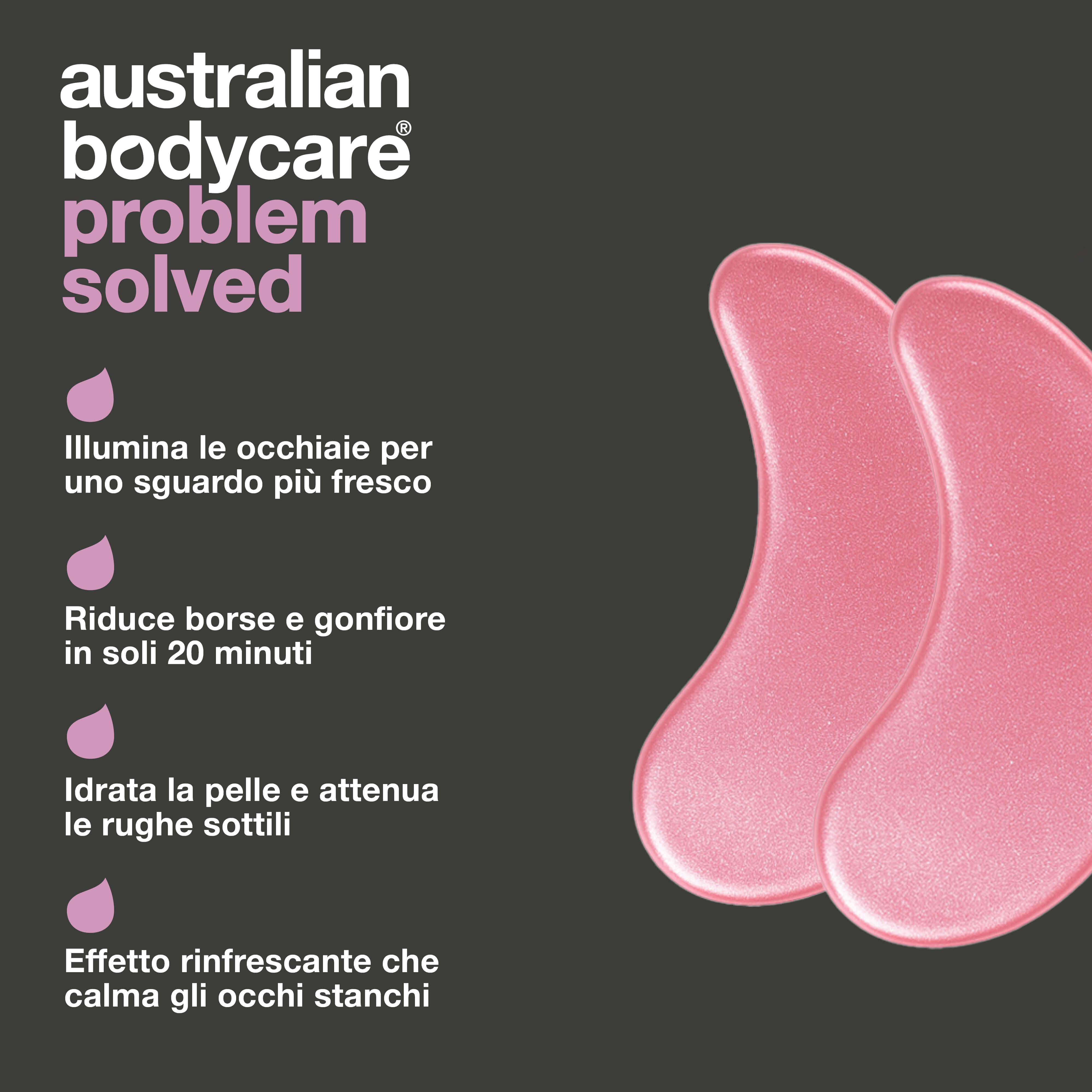 Patch Occhi alla Vitamina B12 con Collagene per Occhiaie & Borse — Riduci occhiaie e borse con i patch occhi alla vitamina B12. Idrata e rinfresca la pelle in soli 20 minuti.