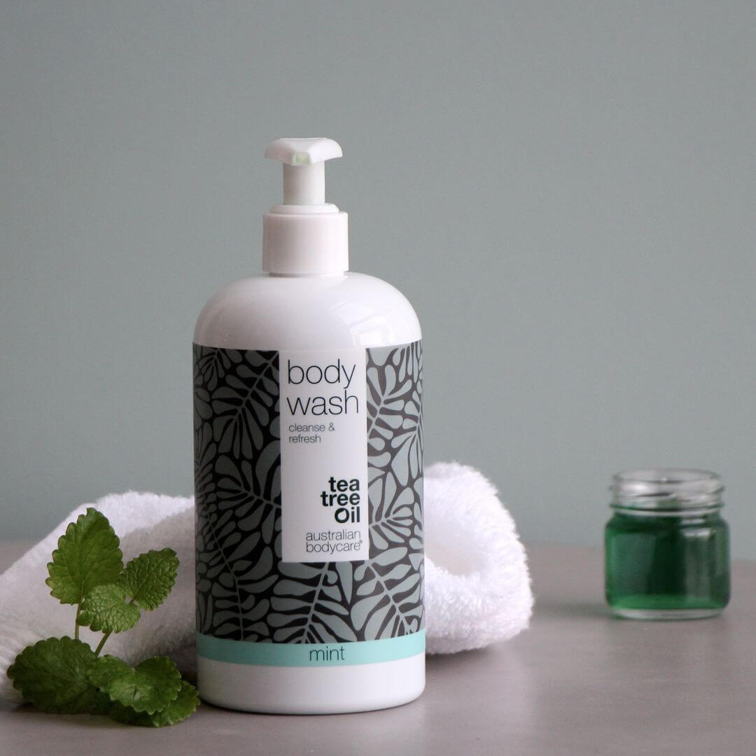4x3 bagnodoccia da 500 ml al Tea Tree Oil e Menta— Offerta bundle - Offerta bundle con 4 bagnodoccia Body Wash (500 ml): Tea Tree Oil e Menta