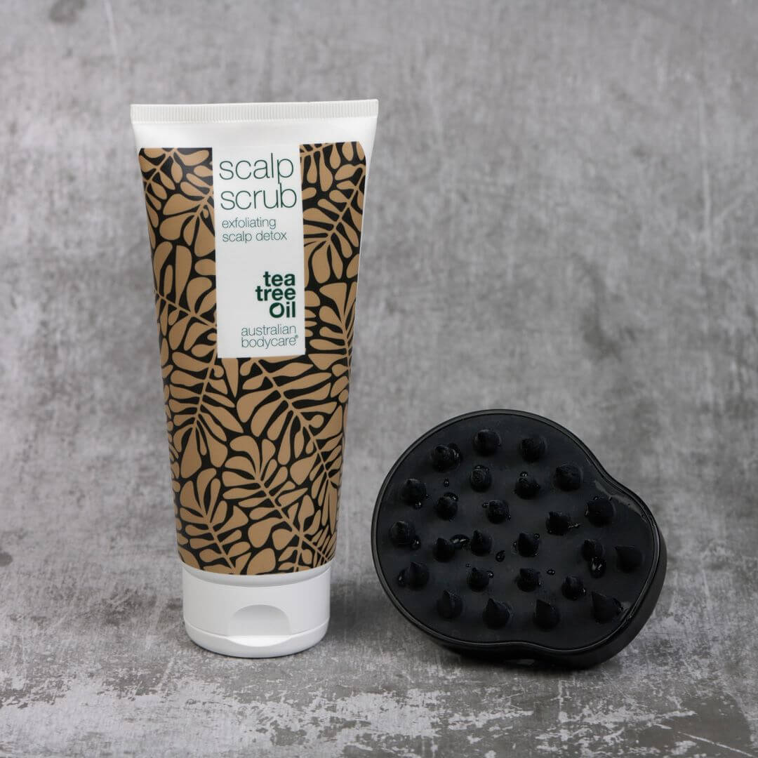Scrub esfoliante per il cuoio capelluto - contro forfora e brufoli sul cuoio capelluto
