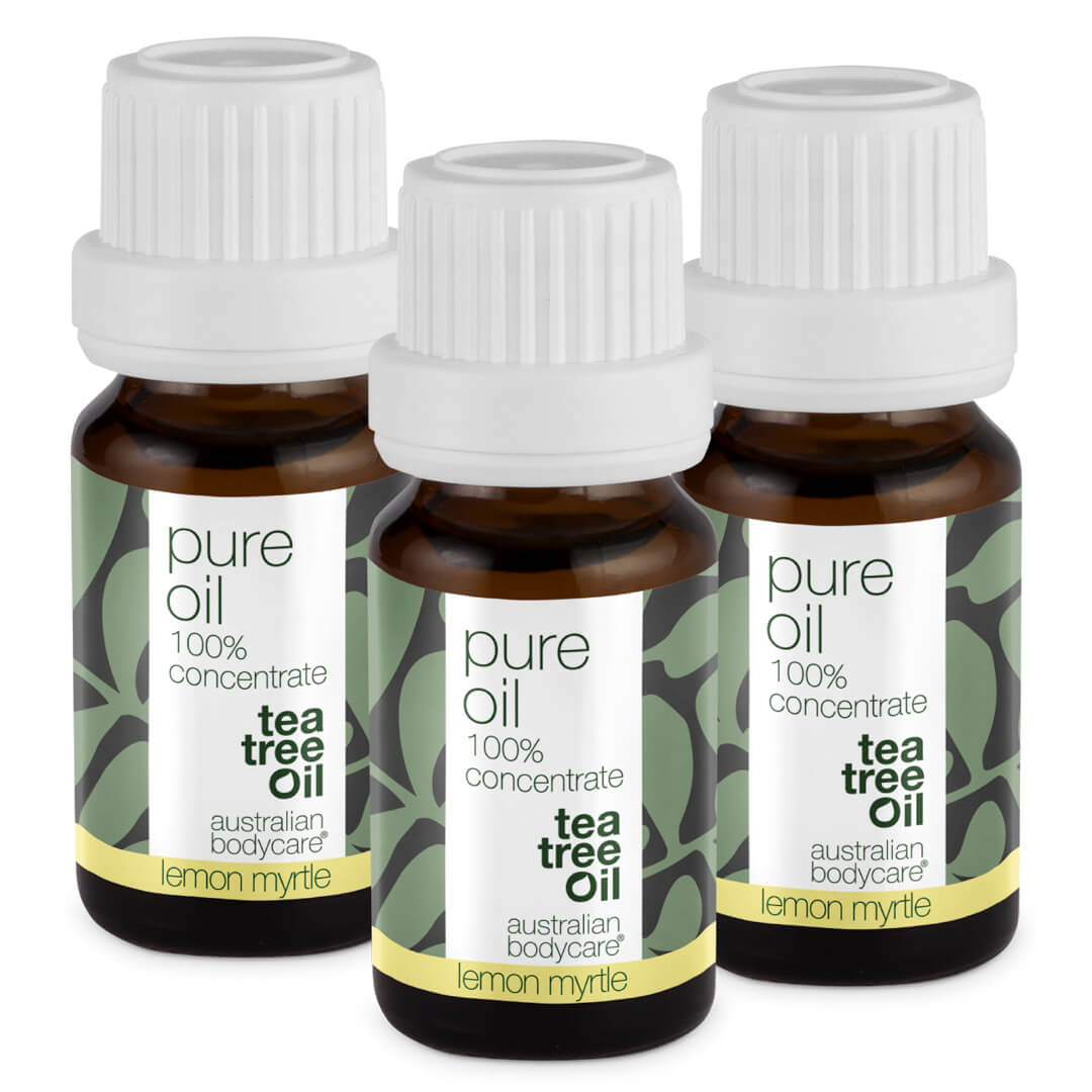 3x10ml Tea Tree Oil con Mirto Limone- 100% puro, naturale, australiano