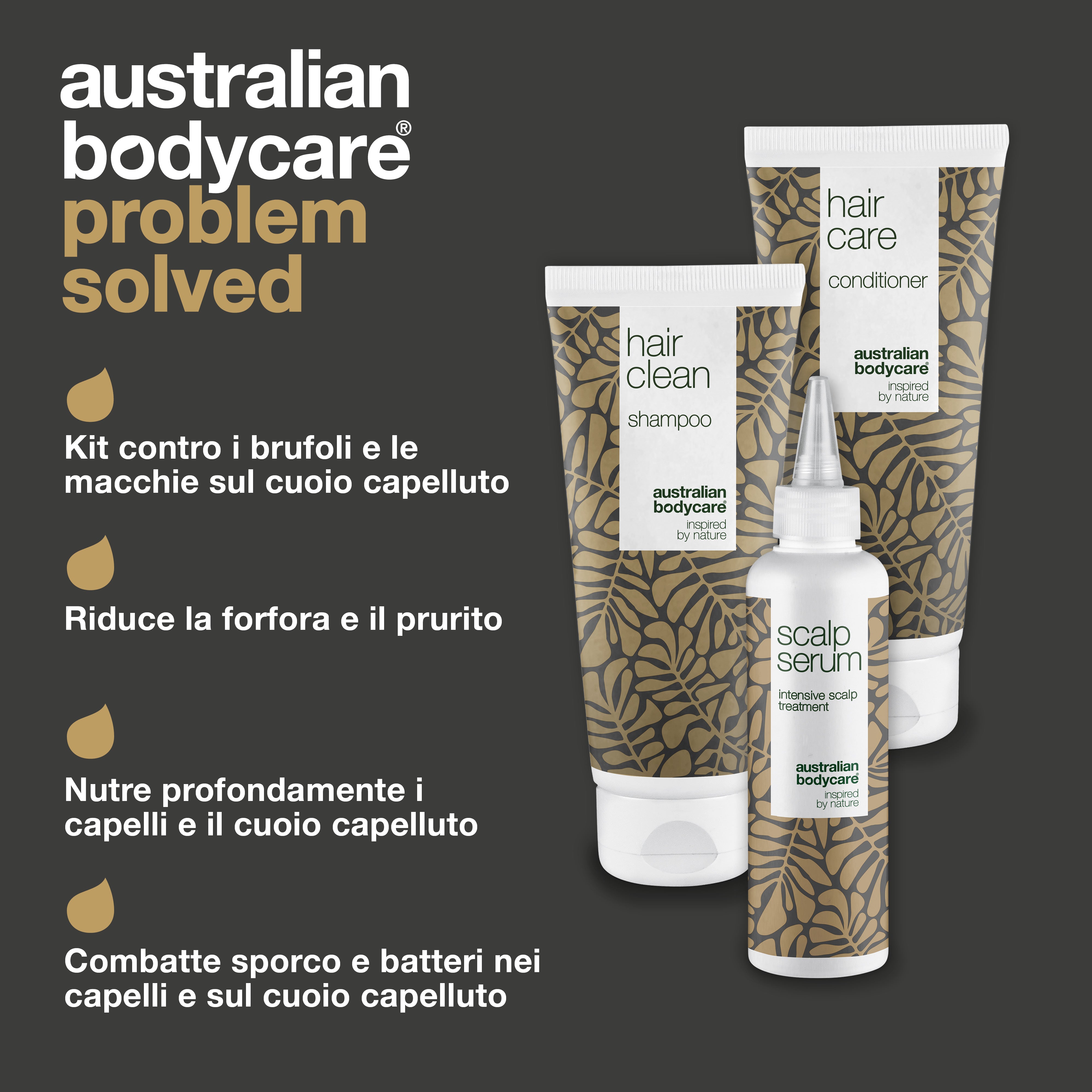 Kit per la cura del cuoio capelluto contro forfora e cuoio capelluto secco: tutto ciò di cui hai bisogno per prenderti cura del cuoio capelluto secco e irritato, tutto in un unico pacchetto