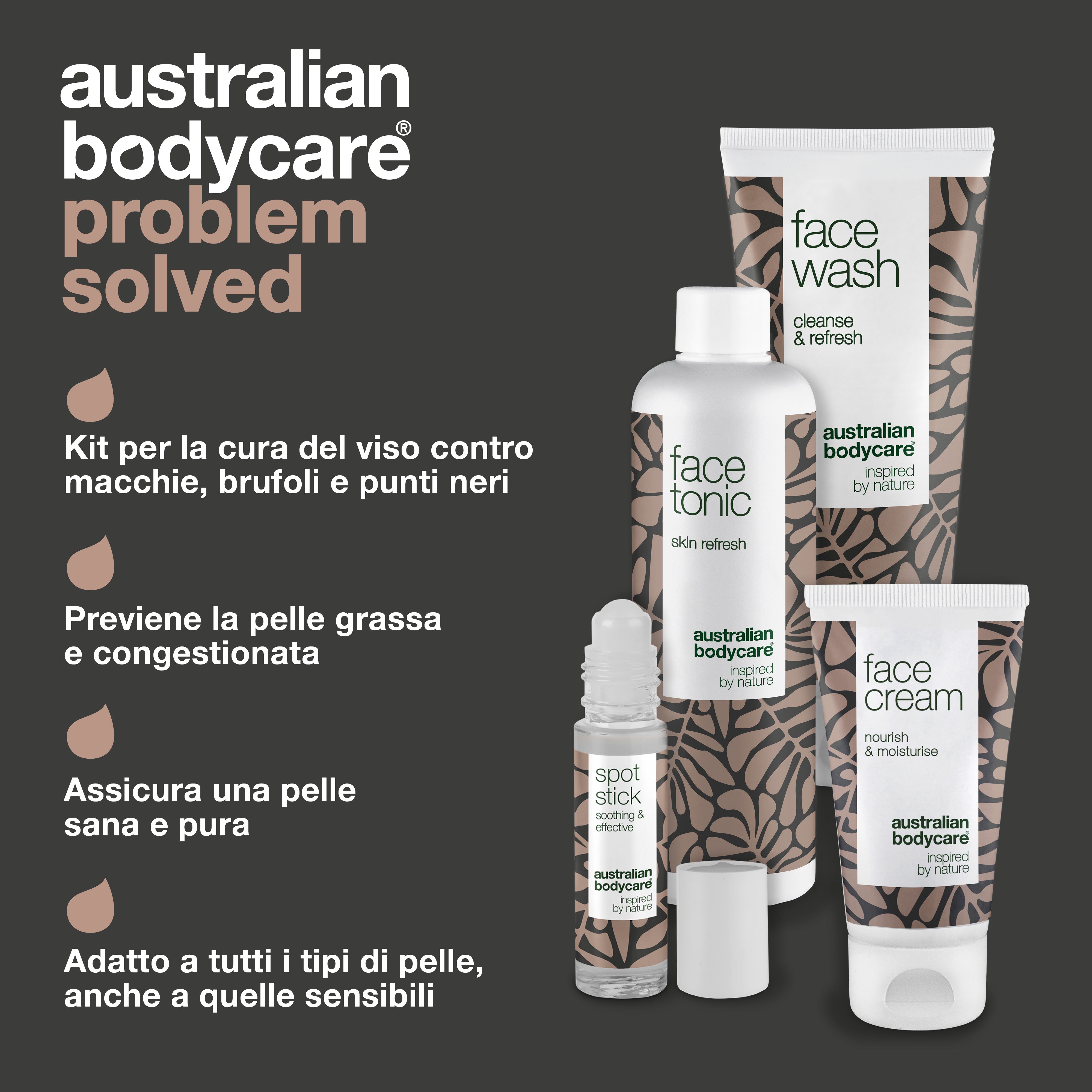 Kit per la cura del viso contro le imperfezioni della pelle: 4 dei migliori prodotti per i punti neri, l'eliminazione delle macchie sul viso e la cura quotidiana dell'acne
