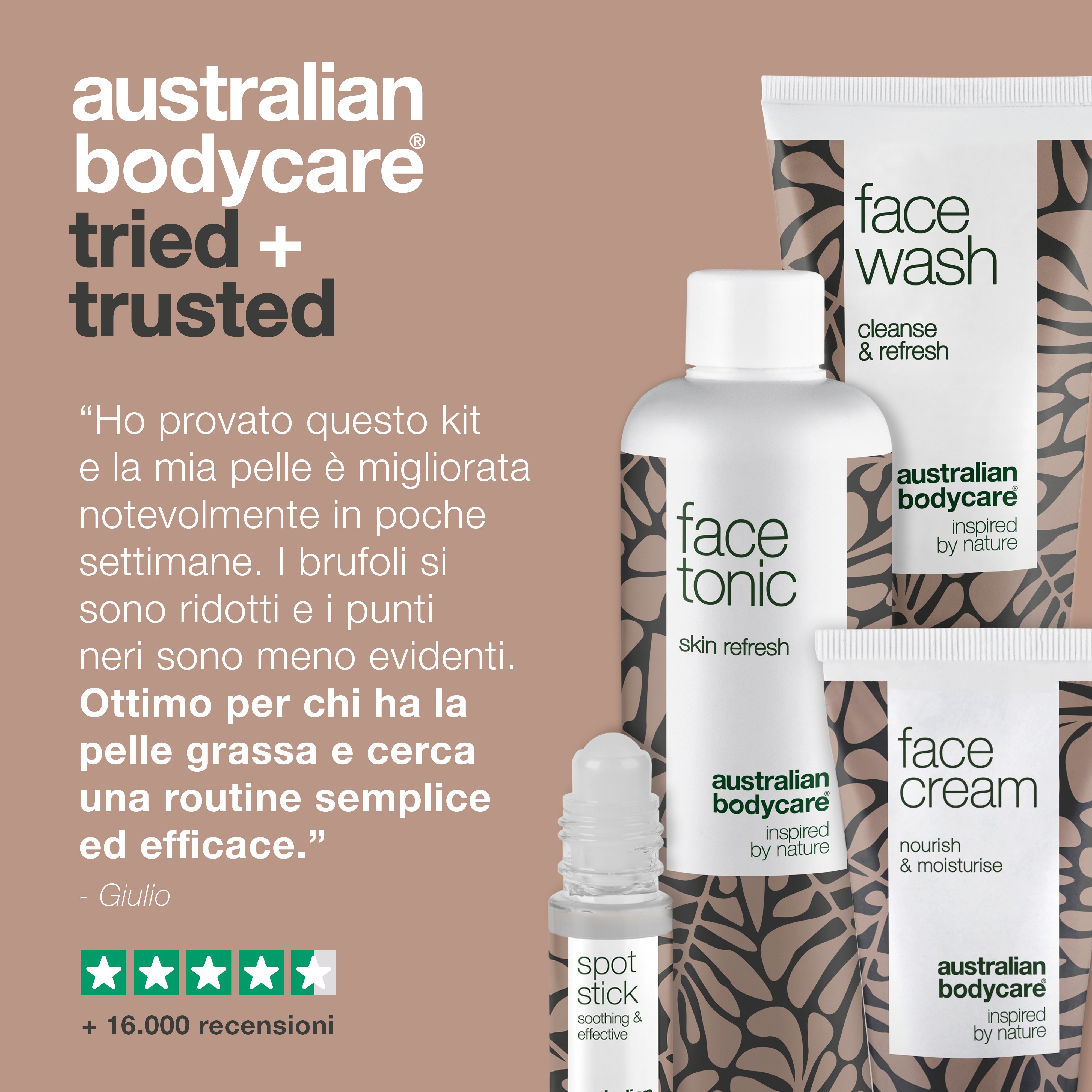 Kit per la cura del viso contro le imperfezioni della pelle: 4 dei migliori prodotti per i punti neri, l'eliminazione delle macchie sul viso e la cura quotidiana dell'acne