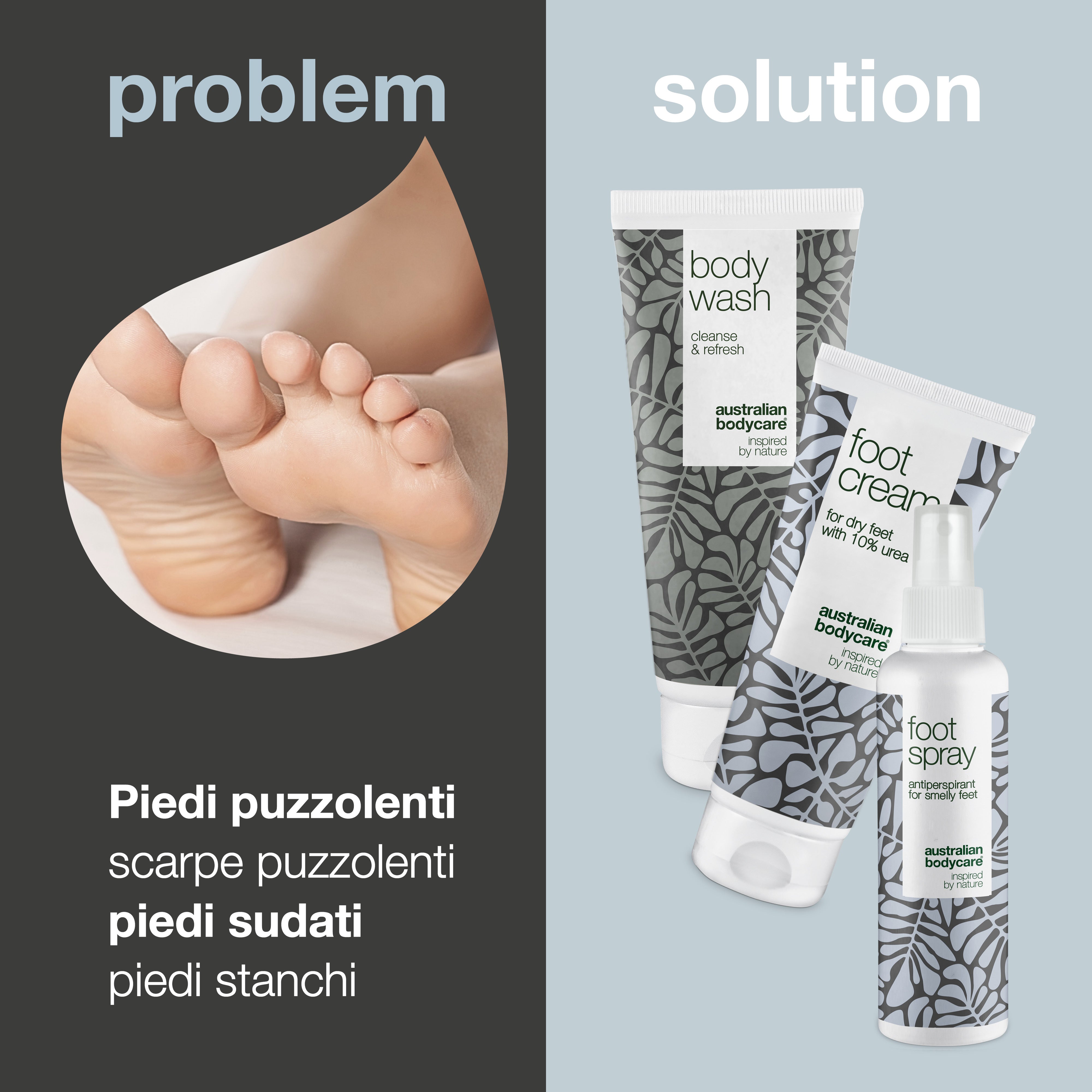 Contro i piedi sudati e puzzolenti – 3 prodotti efficaci per piedi e scarpe che puzzano