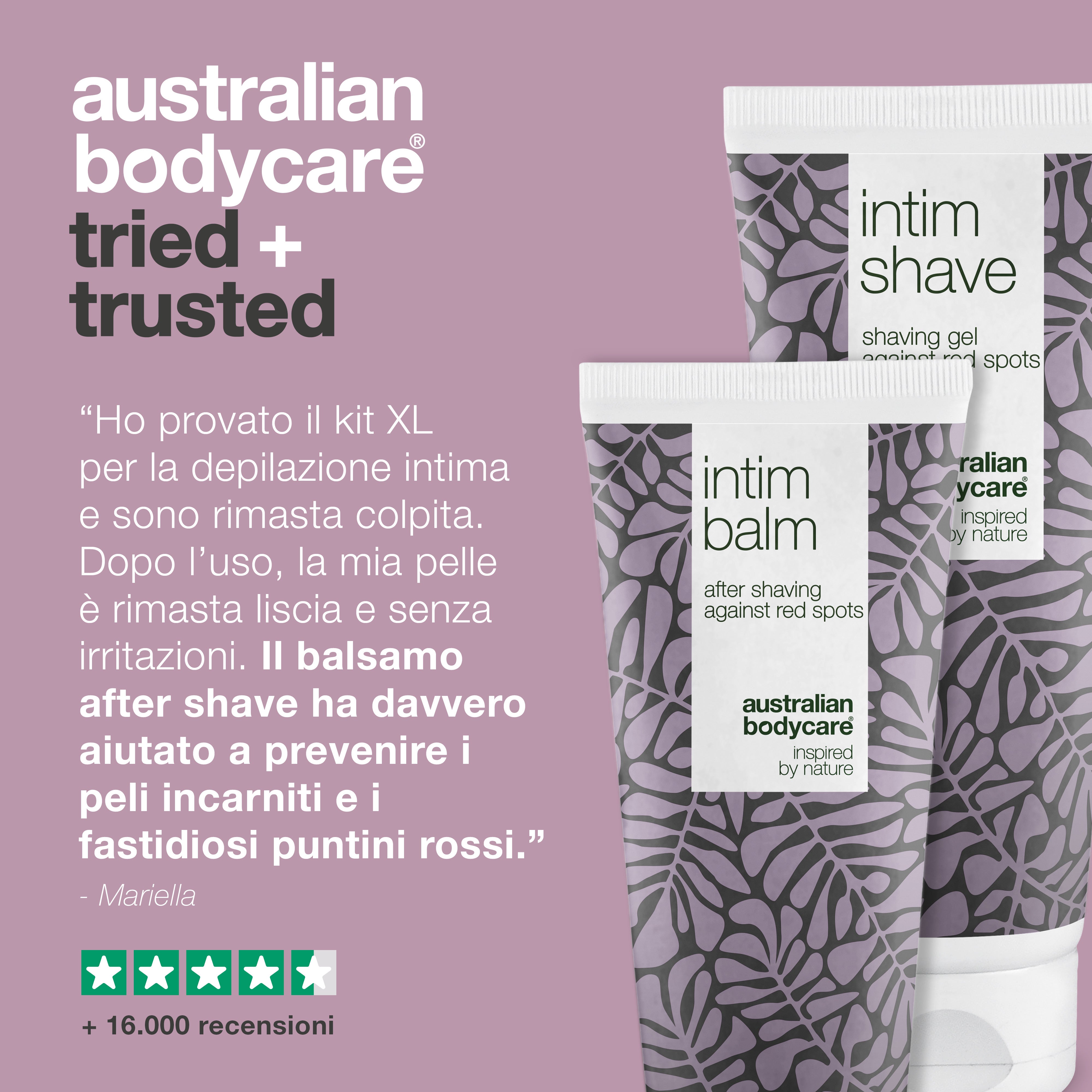 Kit da barba intima XL: gel da barba intimo grande e balsamo dopobarba per peli incarniti