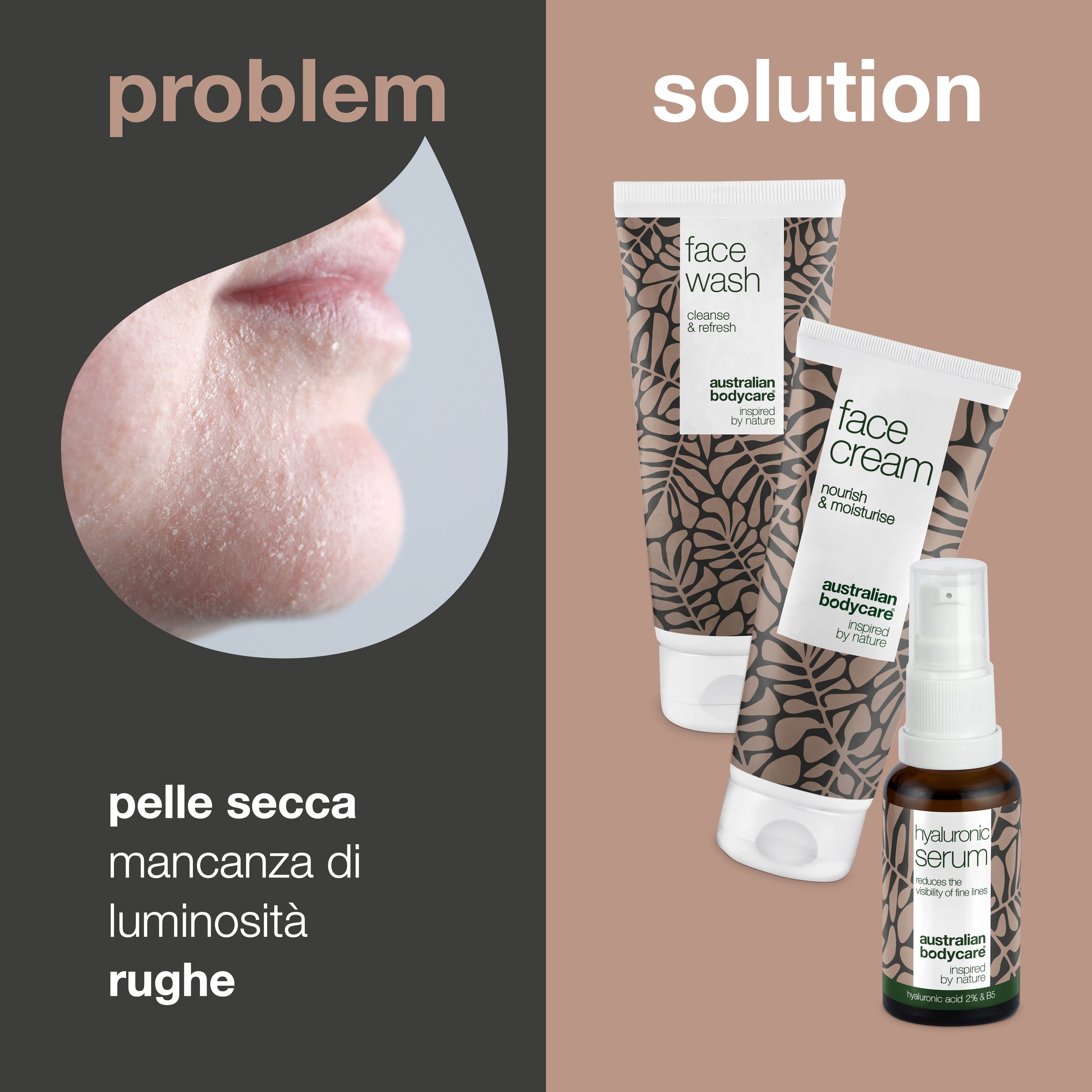 Kit booster all’acido ialuronico per una pelle liscia e luminosa — 3 prodotti per ottenere una pelle luminosa e minimizzare rughe e linee sottili