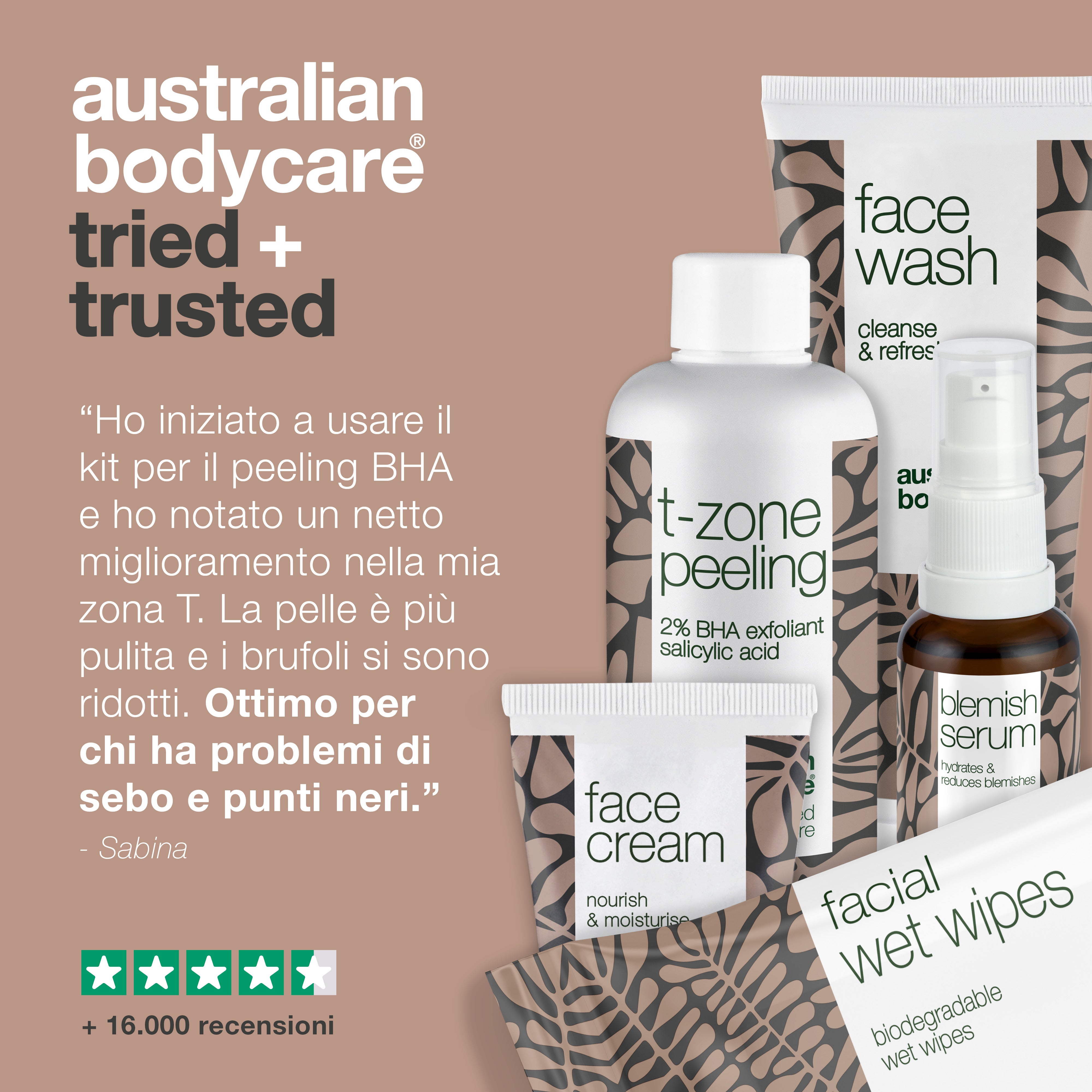 Kit peeling per la zona T: contrasta e previene la pelle grassa nella zona T