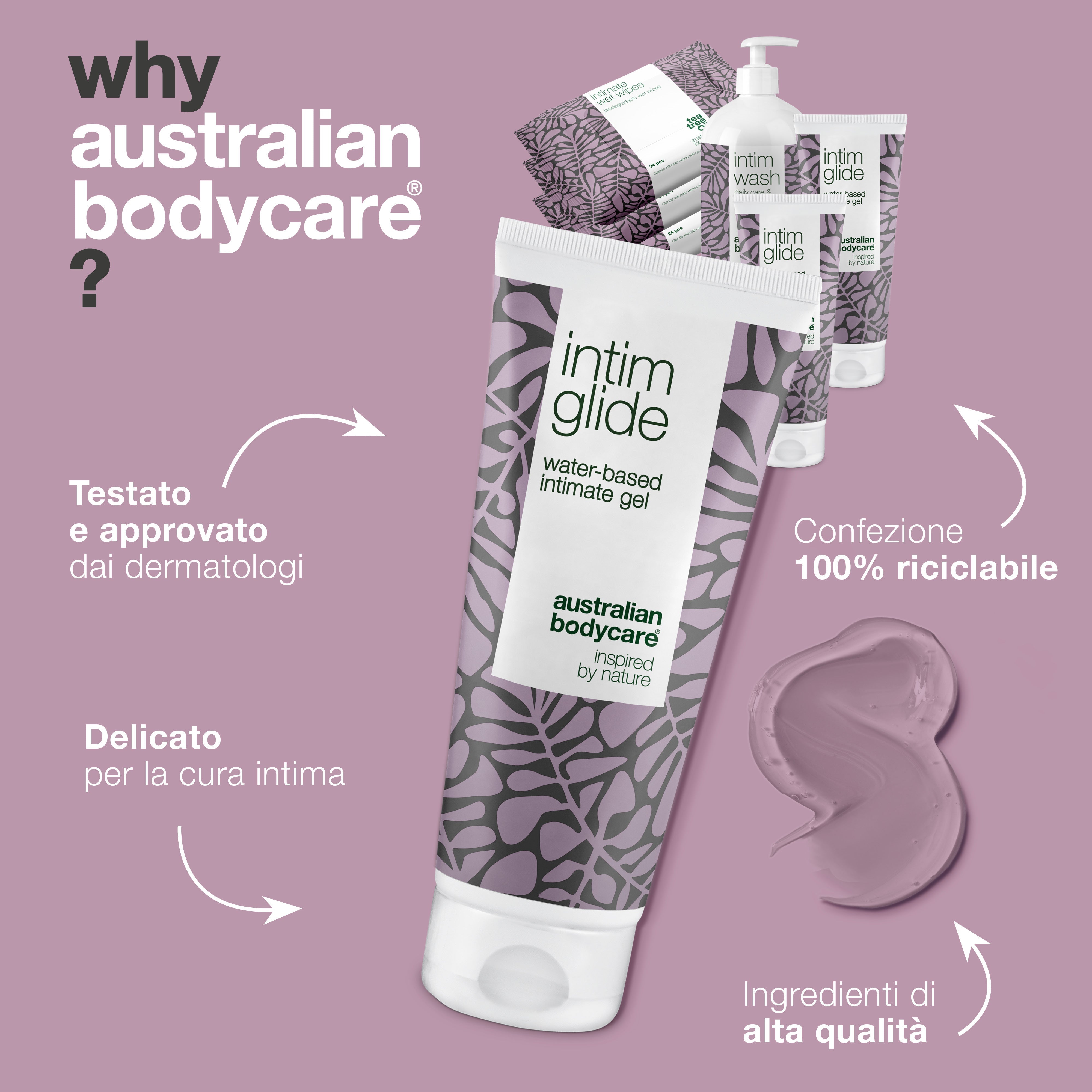 Kit di igiene intima prima, durante e dopo il rapporto sessuale — Prodotti intimi per la cura del disagio intimo prima, durante e dopo il rapporto sessuale