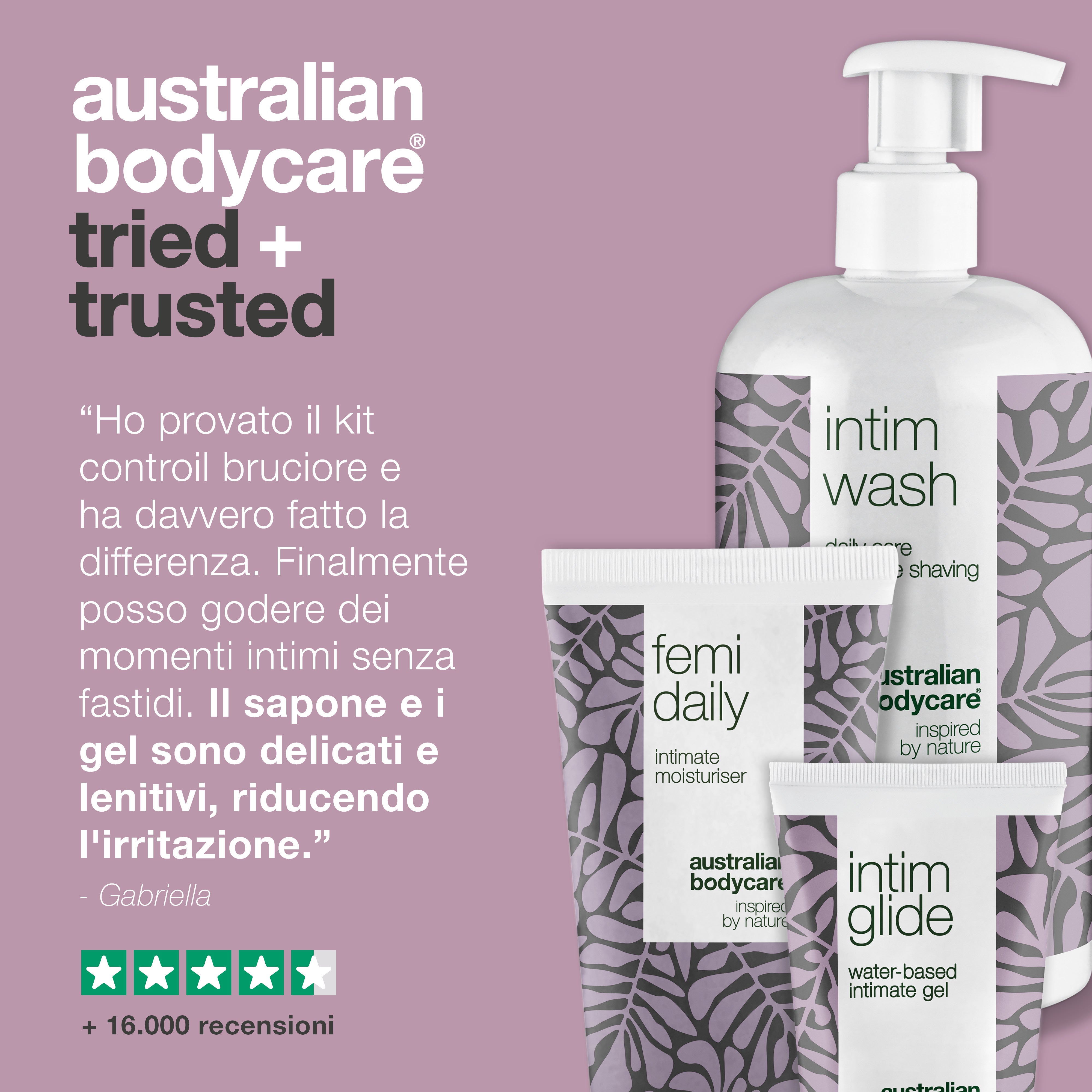 Kit per la cura del dolore post-sesso — 3 prodotti intimi per alleviare il disagio intimo durante il sesso