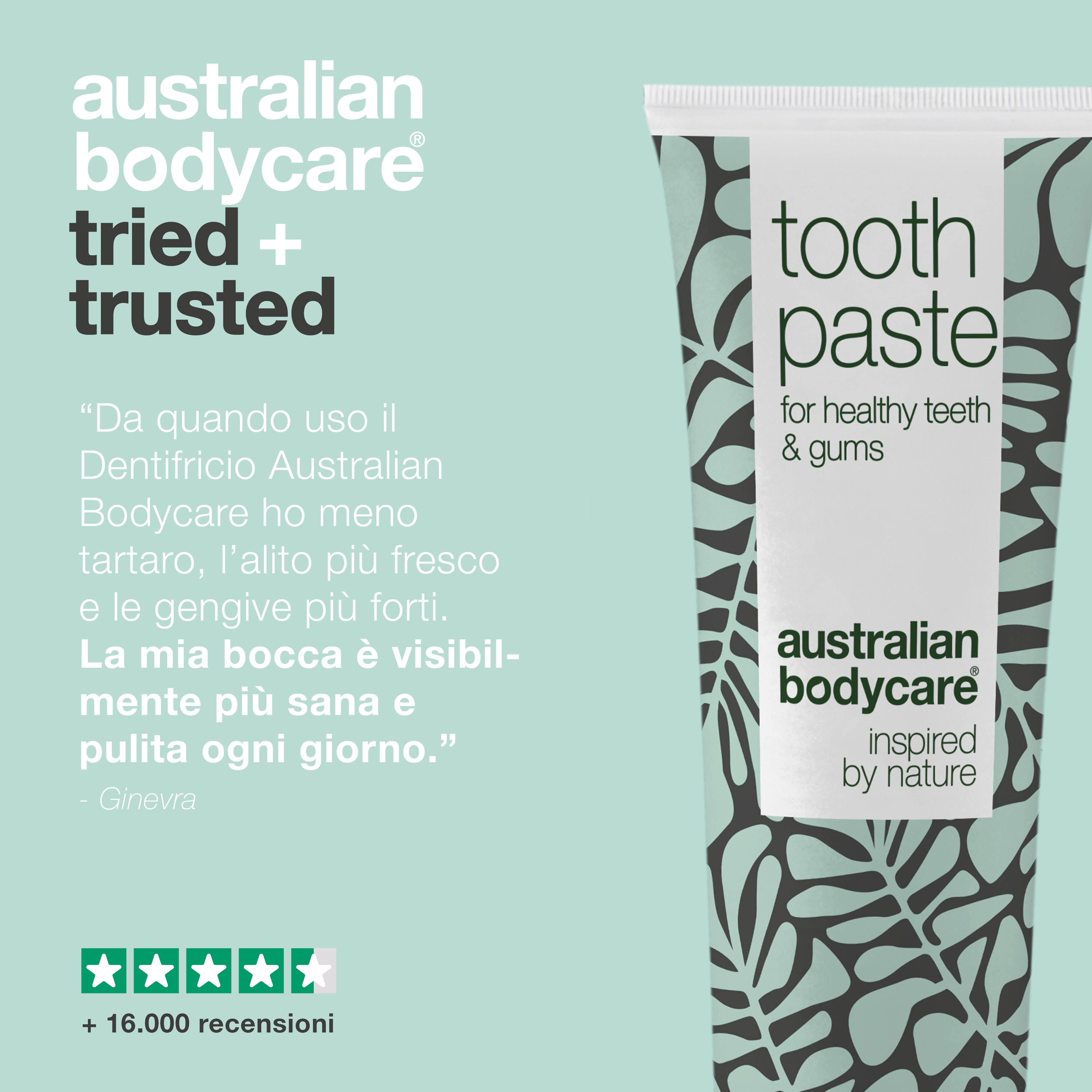 Dentifricio per la cura del tartaro: controllo efficace del tartaro con ingredienti naturali