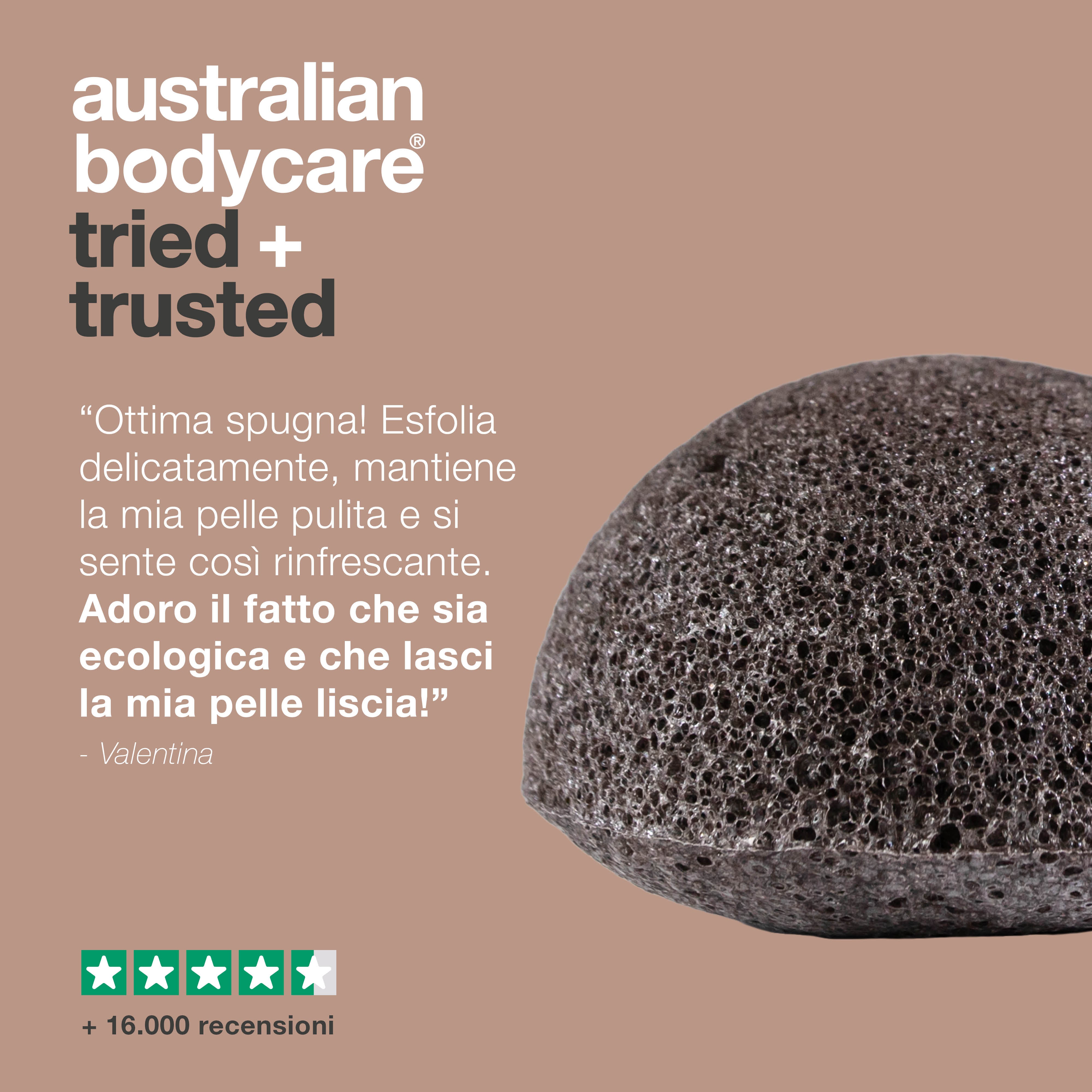 Spugna Konjac per imperfezioni della pelle — Spugna Konjac per un'esfoliazione naturale di brufoli e punti neri