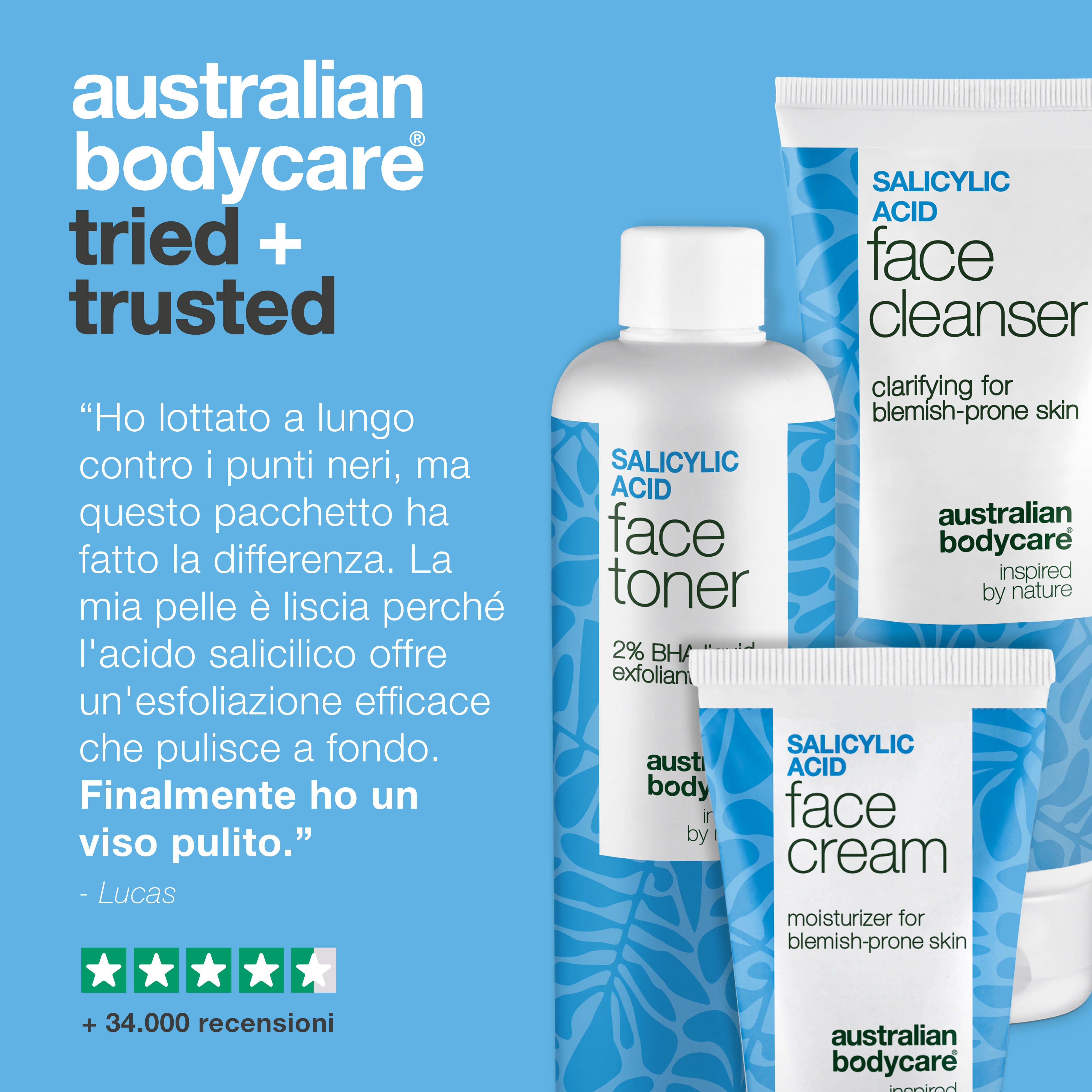 Eliminare punti neri e impurit Routine completa all'acido salicilico Eliminare punti neri e impurit Routine completa all'acido salicilico