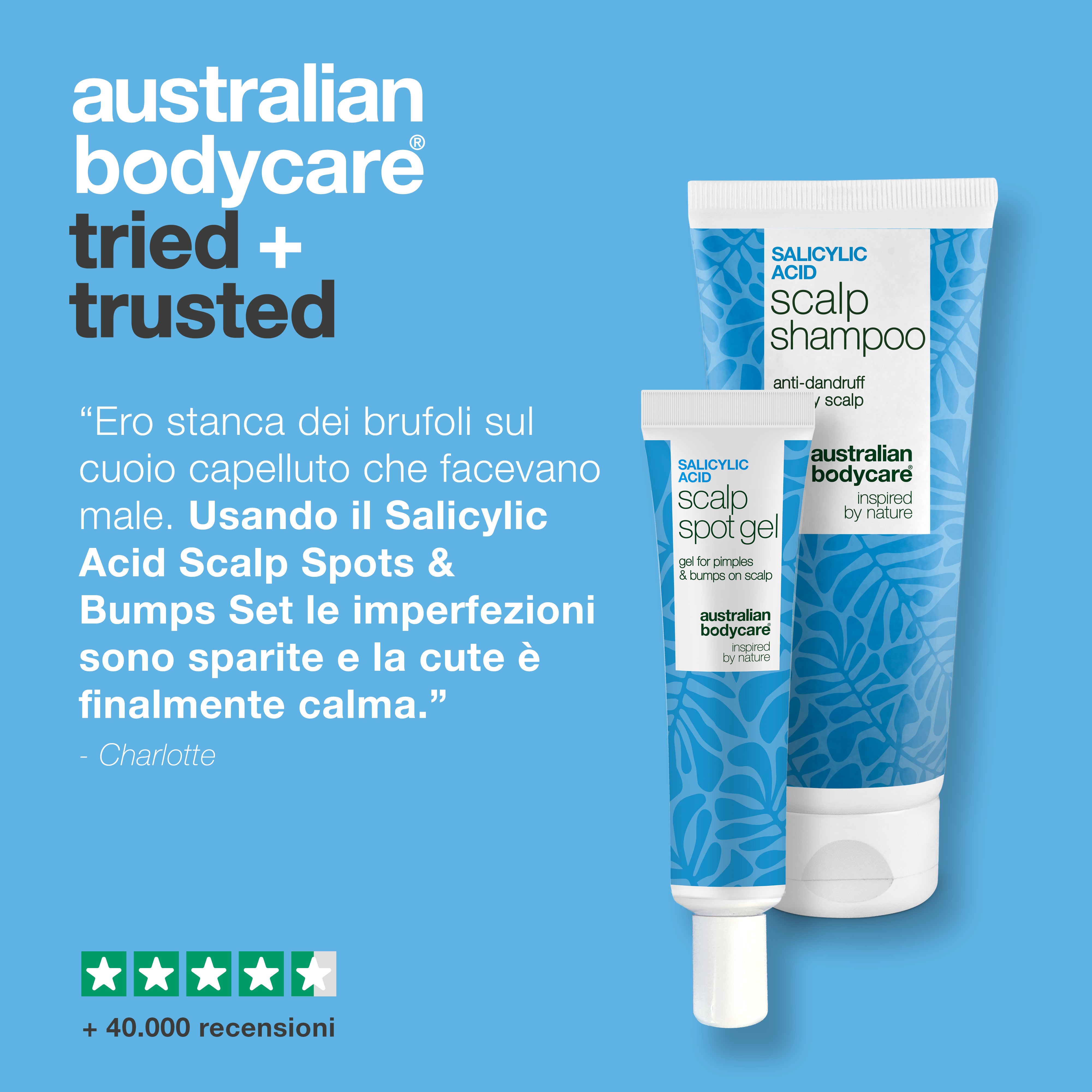 Tried and trusted: recensione del set contro i brufoli in testa – 4,5 stelle su oltre 40.000 recensioni