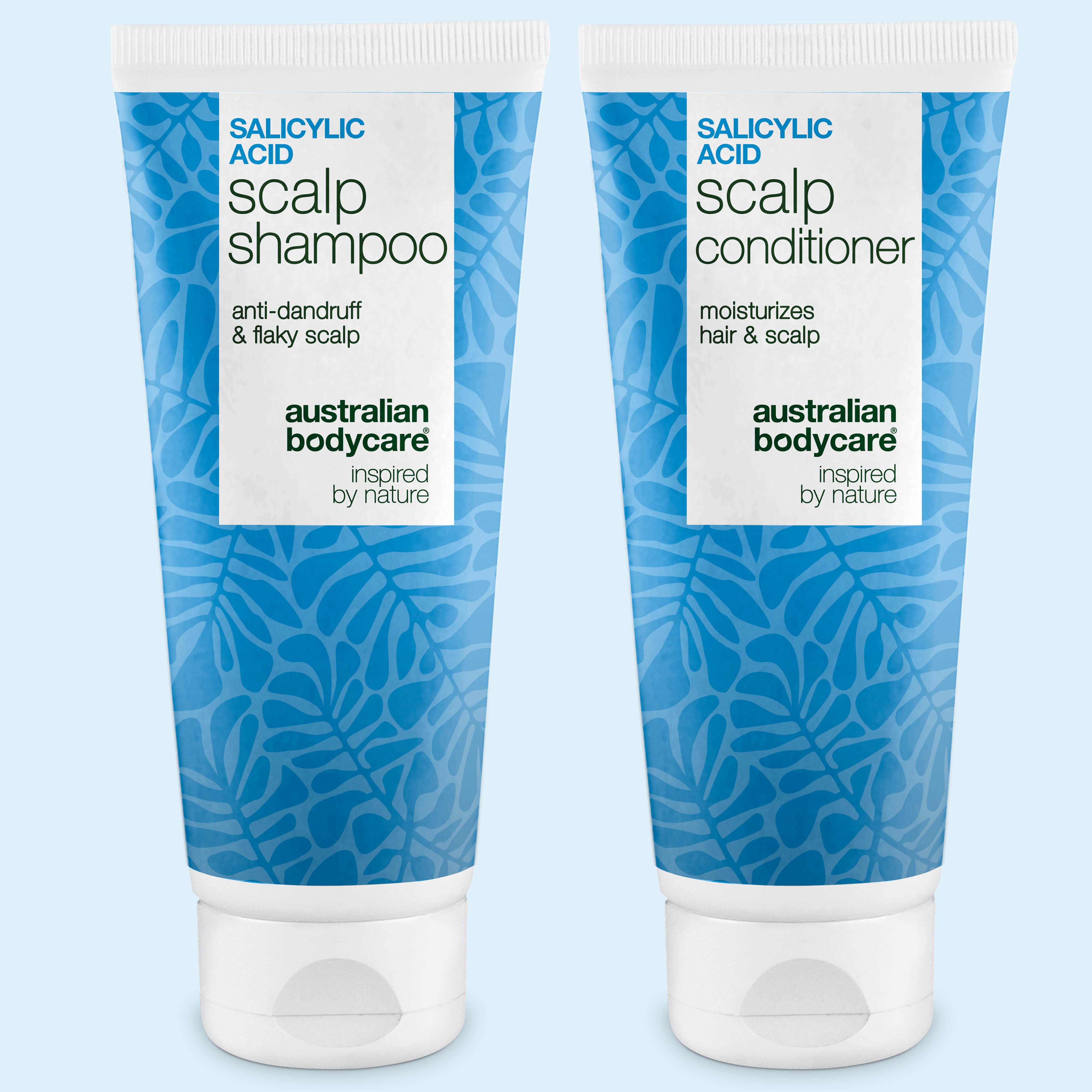 Kit Anti-Forfora e Cute Secca con shampoo e balsamo all'Acido Salicilico di Australian Bodycare