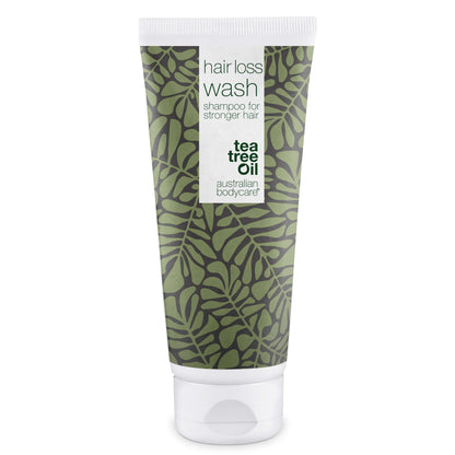 Shampoo anticaduta con biotina e Capilia Longa - Shampoo al Tea tree Oil contro la caduta dei capelli e il diradamento