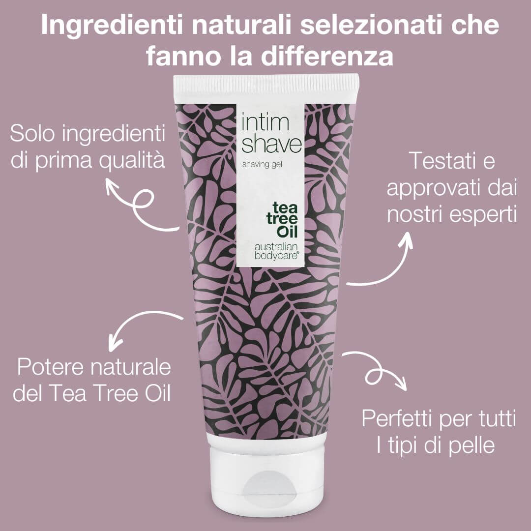 Kit XL per una depilazione intima senza irritazione — Confezioni grandi di gel per la depilazione intima e after shave balm contro i peli incarniti