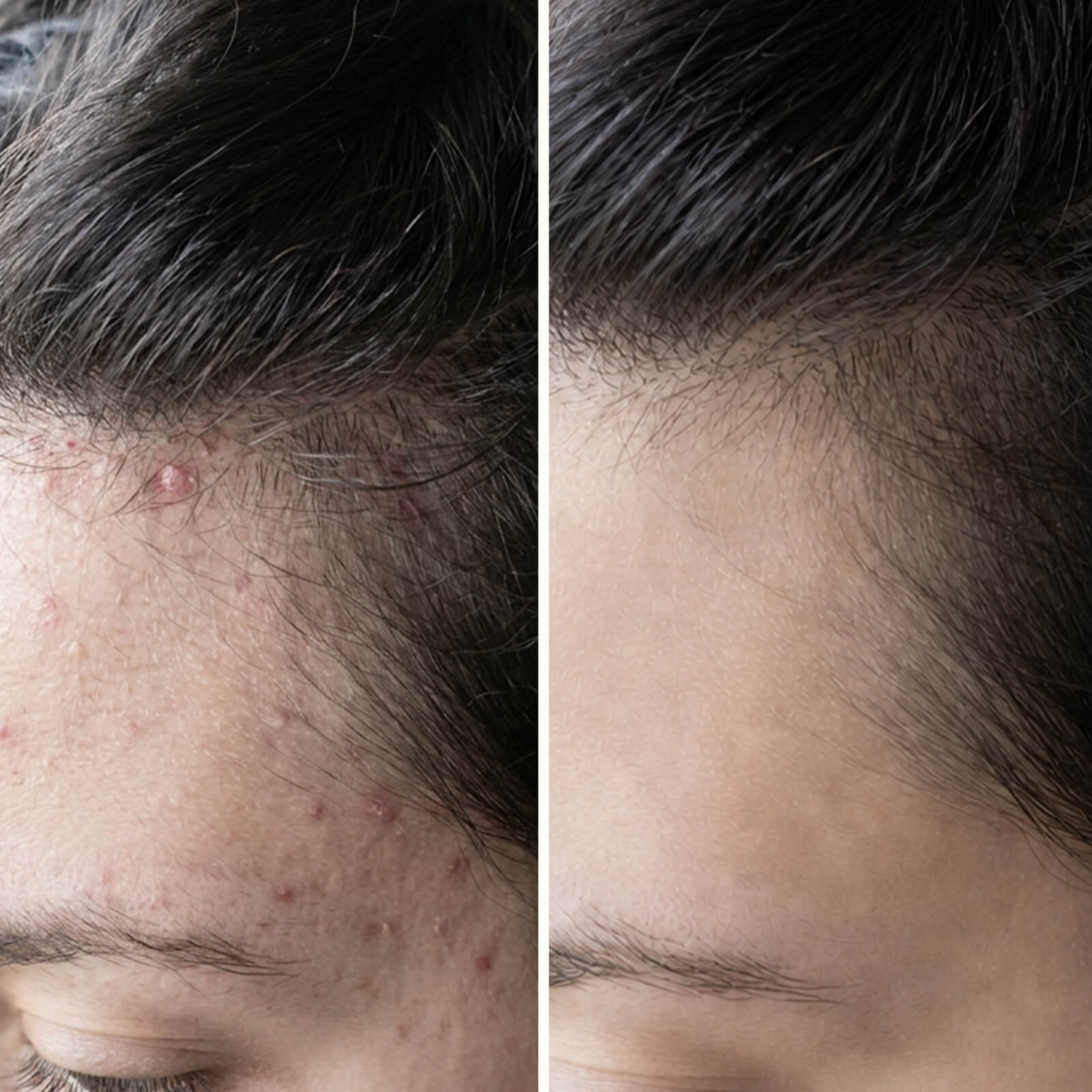 Gel Acido Salicilico per Brufoli e Prurito in Testa — Stop ai brufoli sul cuoio capelluto! L'Acido Salicilico esfolia i pori, riduce l'olio e lenisce i punti rossi e dolorosi in modo naturale.