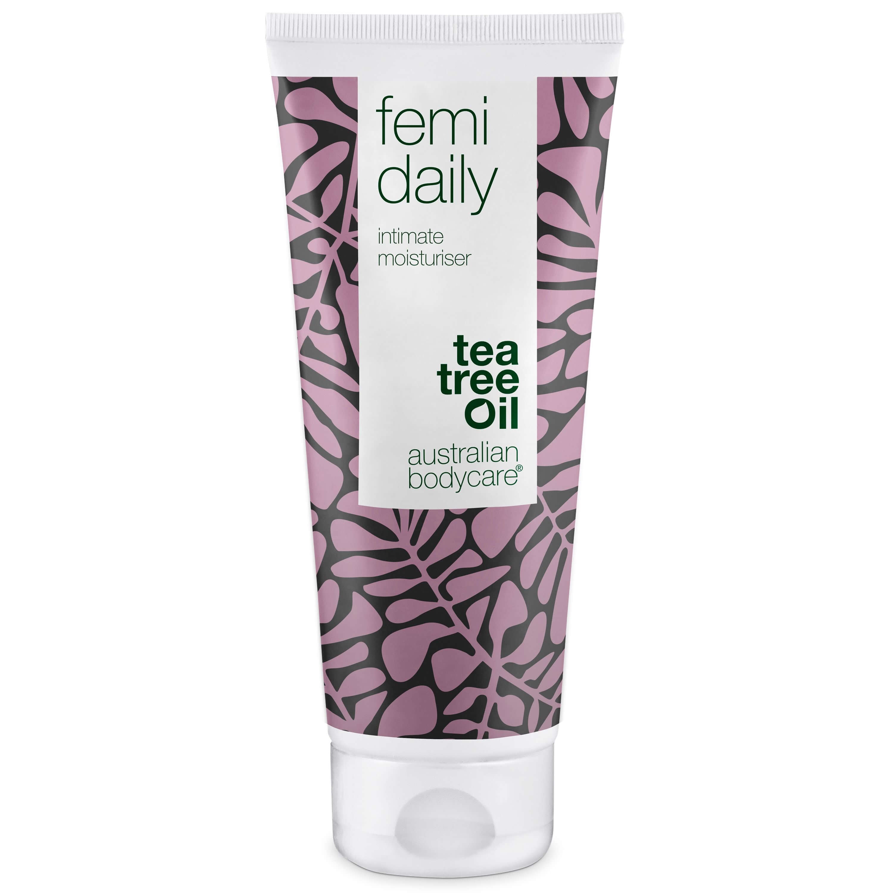 Gel intimo Femi Daily contro prurito intimo, odore e secchezza — Gel vaginale 100% naturale per la cura quotidiana del fastidio intimo