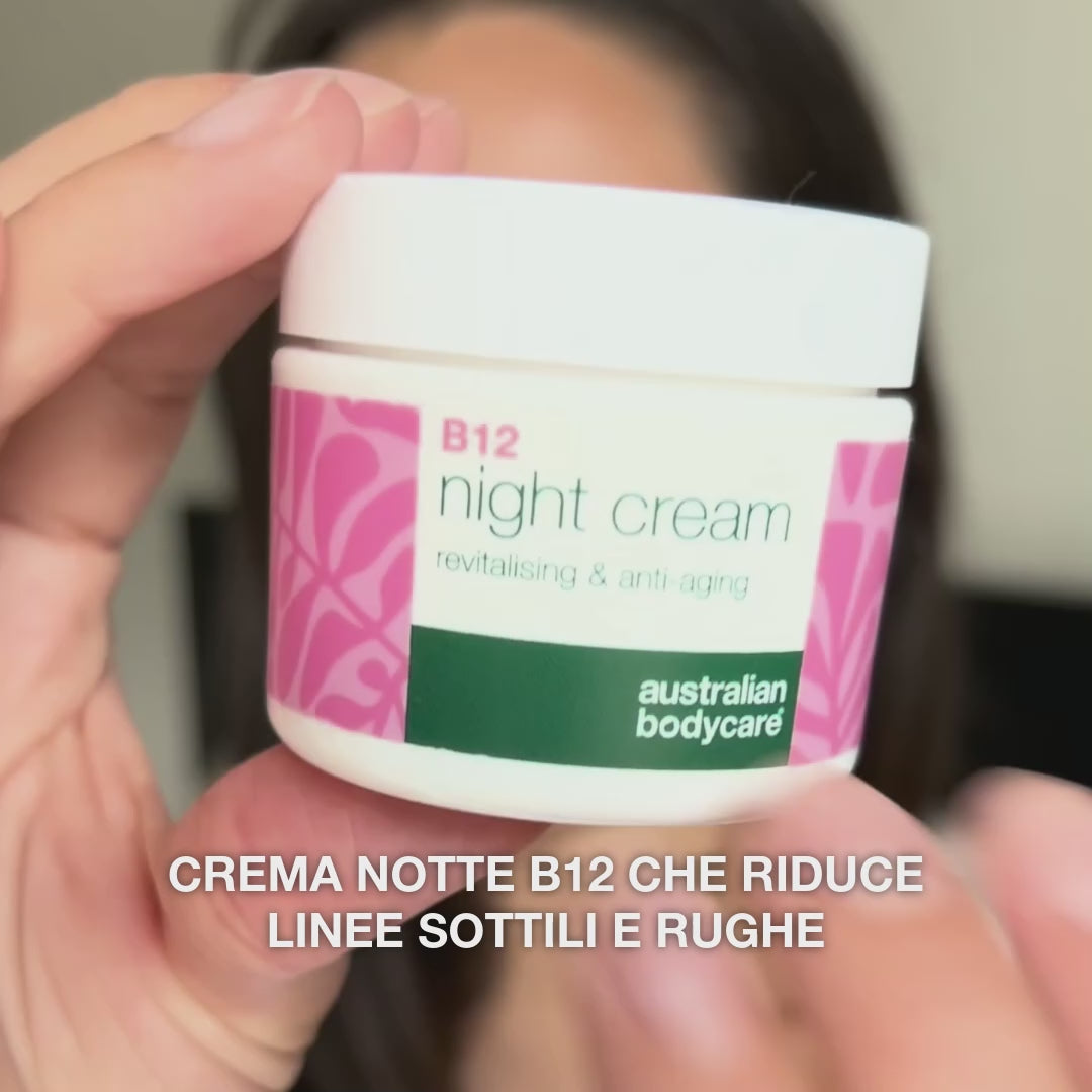 Video del prodotto: Crema Notte B12