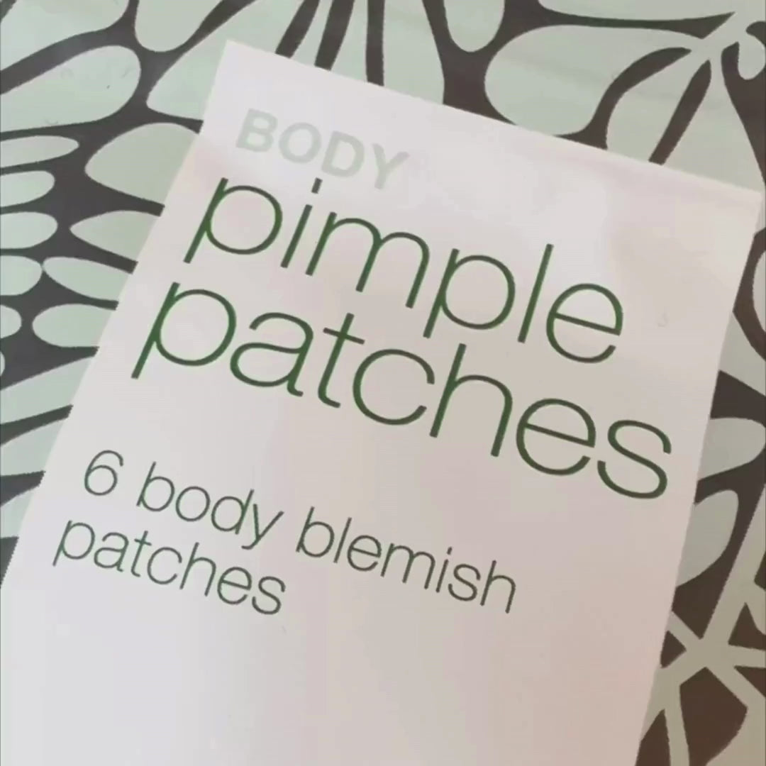 Body Pimple Patches – Cerotti anti-brufoli per il corpo