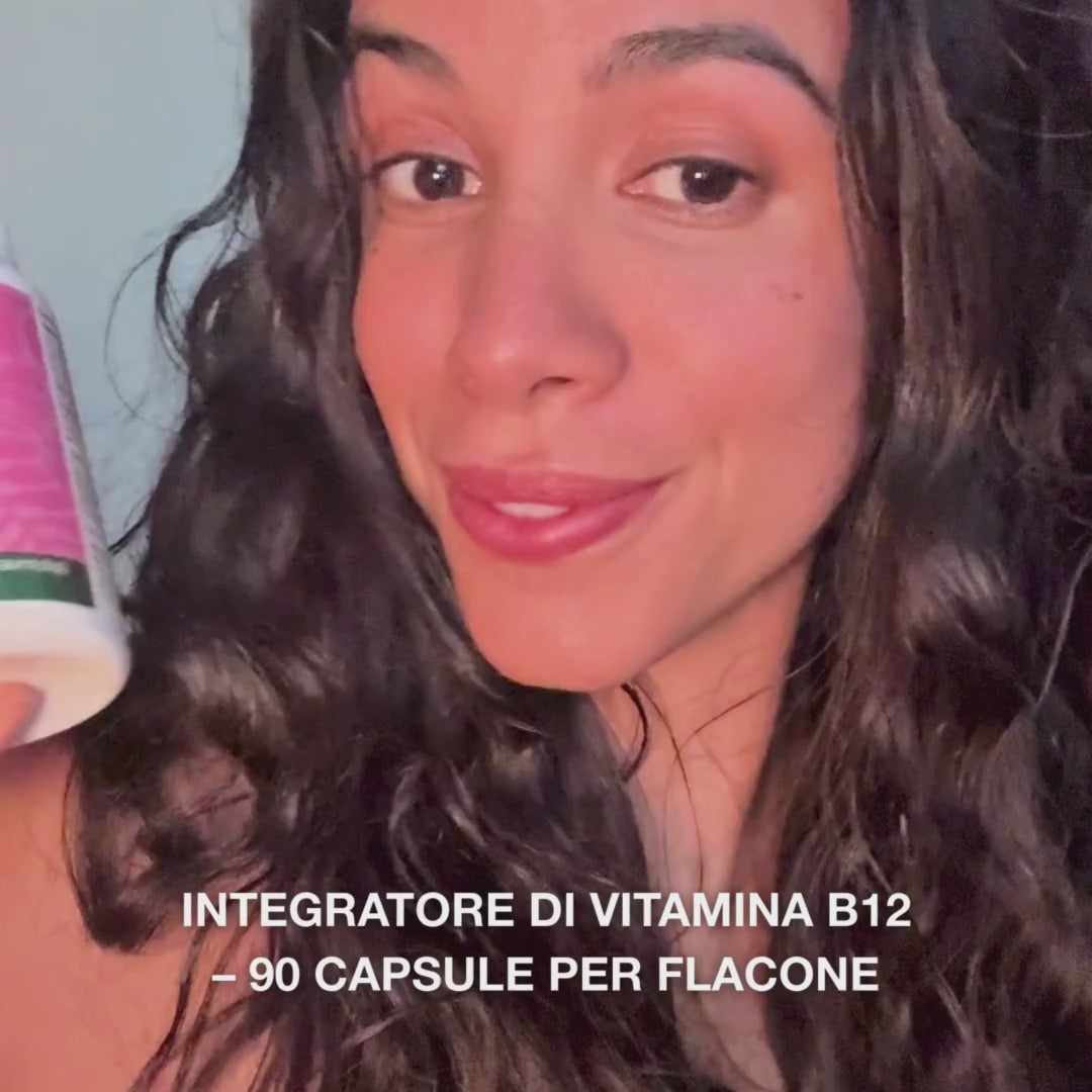 Integratore di vitamina B12 – 90 capsule vegane da 1000 µg per energia e difese immunitarie – Australian Bodycare