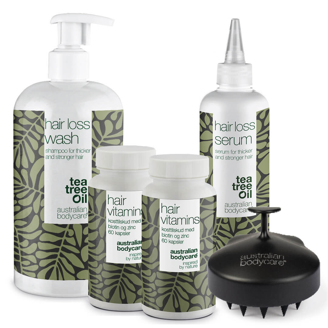 Kit completo di prodotti anticaduta con prodotti in formato XL - 5 prodotti per la cura quotidiana dei capelli che cadono, capelli sottili e diradati