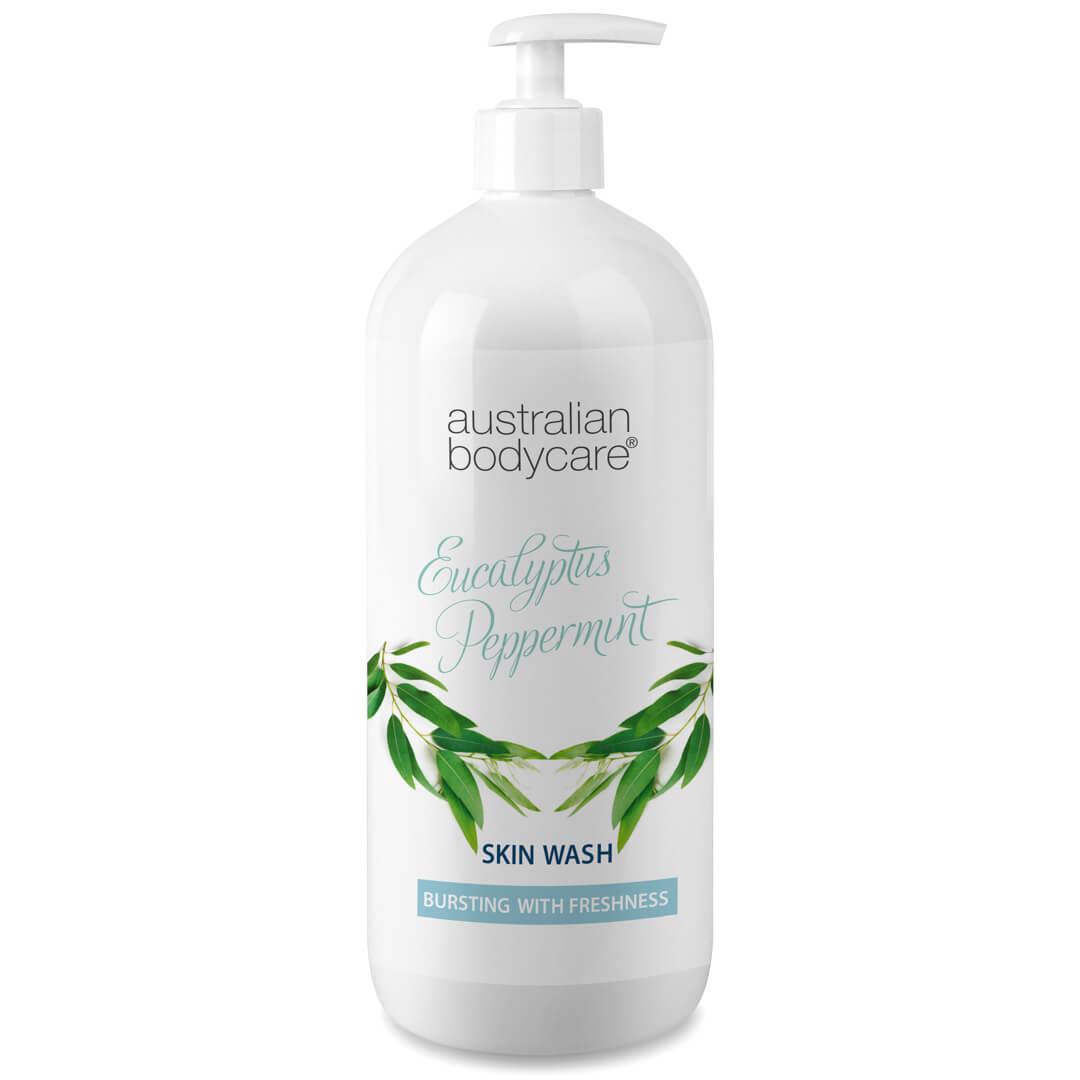 Professionale Sapone detergente corpo all’eucalipto mentolato — Detergente corpo professionale con Tea Tree Oil naturale e menta piperita (eucalipto mentolato)