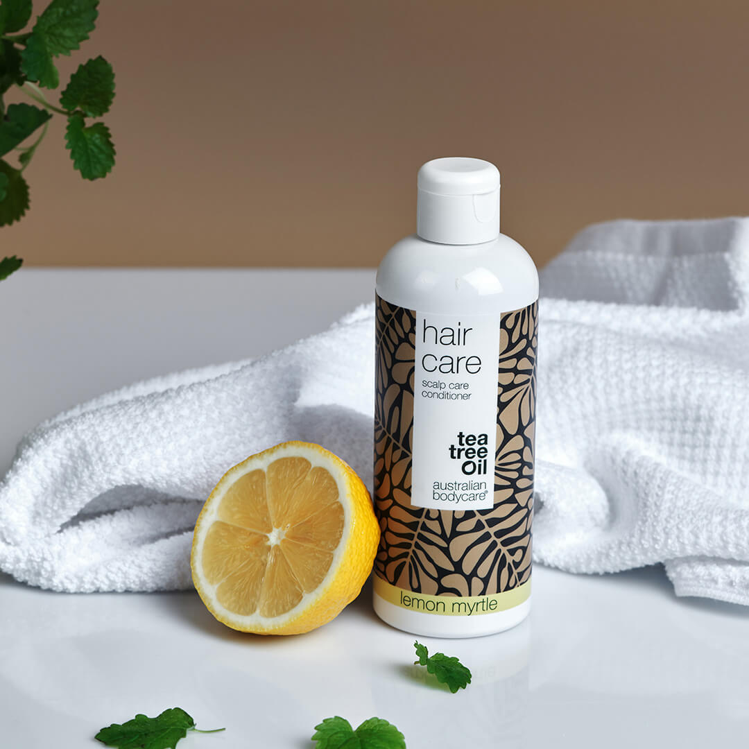 Kit per il cuoio capelluto con Lemon Myrtle — 3 prodotti con Tea Tree Oil e Mirto Limone, contro forfora e cuoio capelluto secco