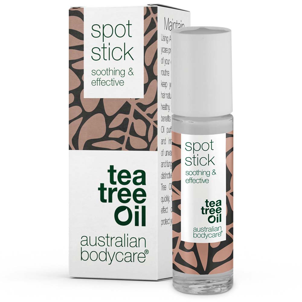 Roll on anti brufoli - Con Tea Tree Oil australiano e amamelide, per eliminare brufoli e punti neri