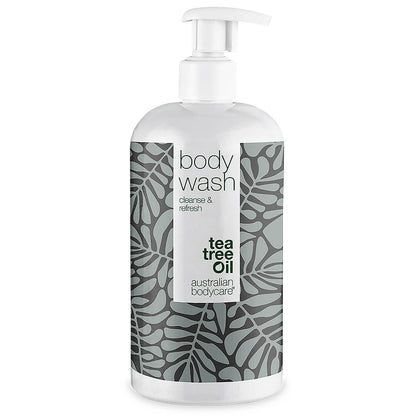 Bagnodoccia al Tea Tree Oil  - Bagnodoccia per uso quotidiano sulla pelle del corpo con brufoli e impurità