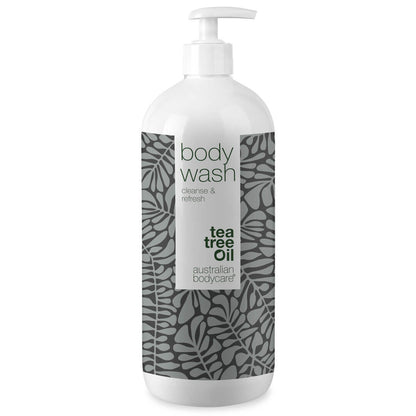 Bagnodoccia al Tea Tree Oil  - Bagnodoccia per uso quotidiano sulla pelle del corpo con brufoli e impurità