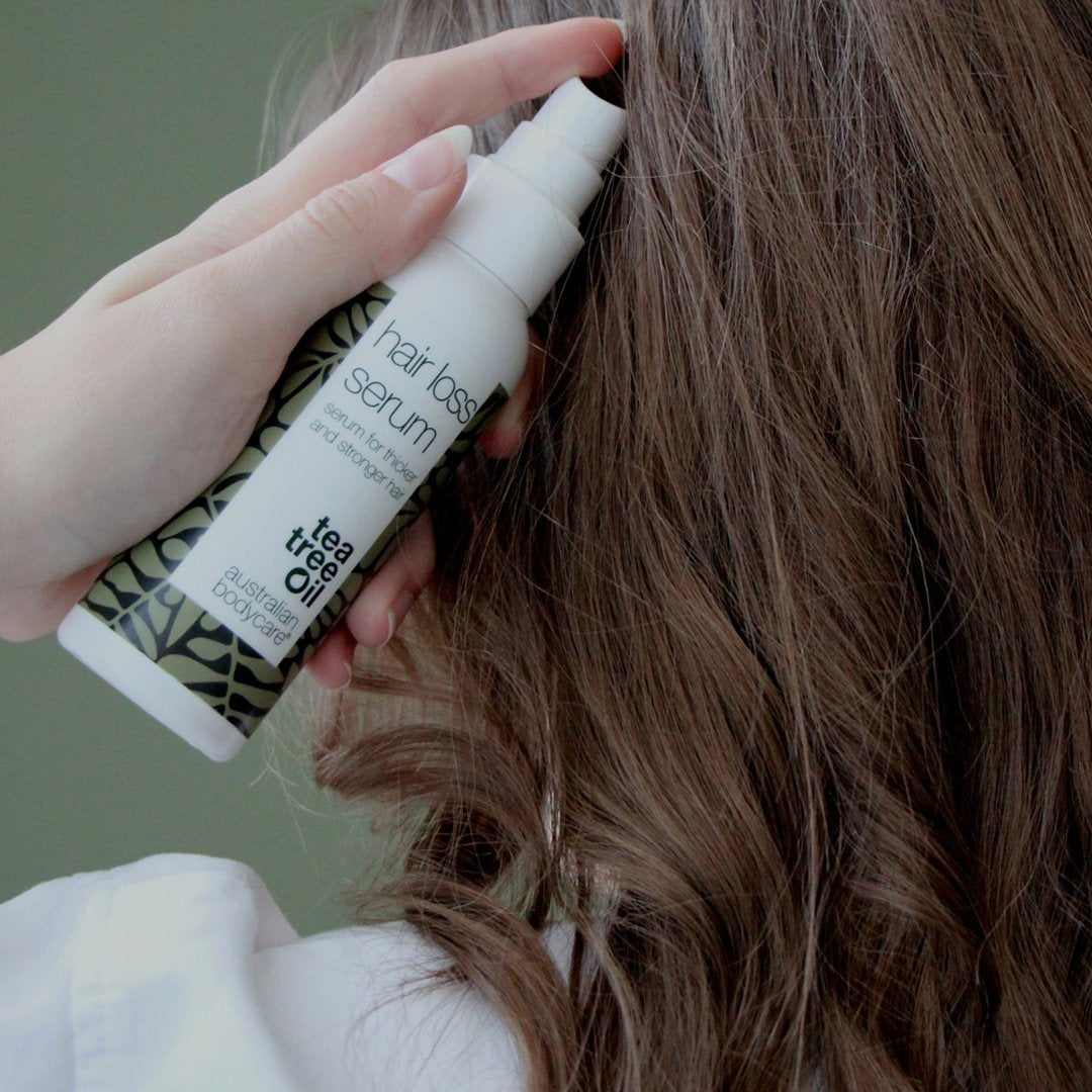 Siero per capelli anticaduta con Biotina e Capilia Longa — Siero per la cura dei capelli in caso di caduta, capelli sottili e diradamento