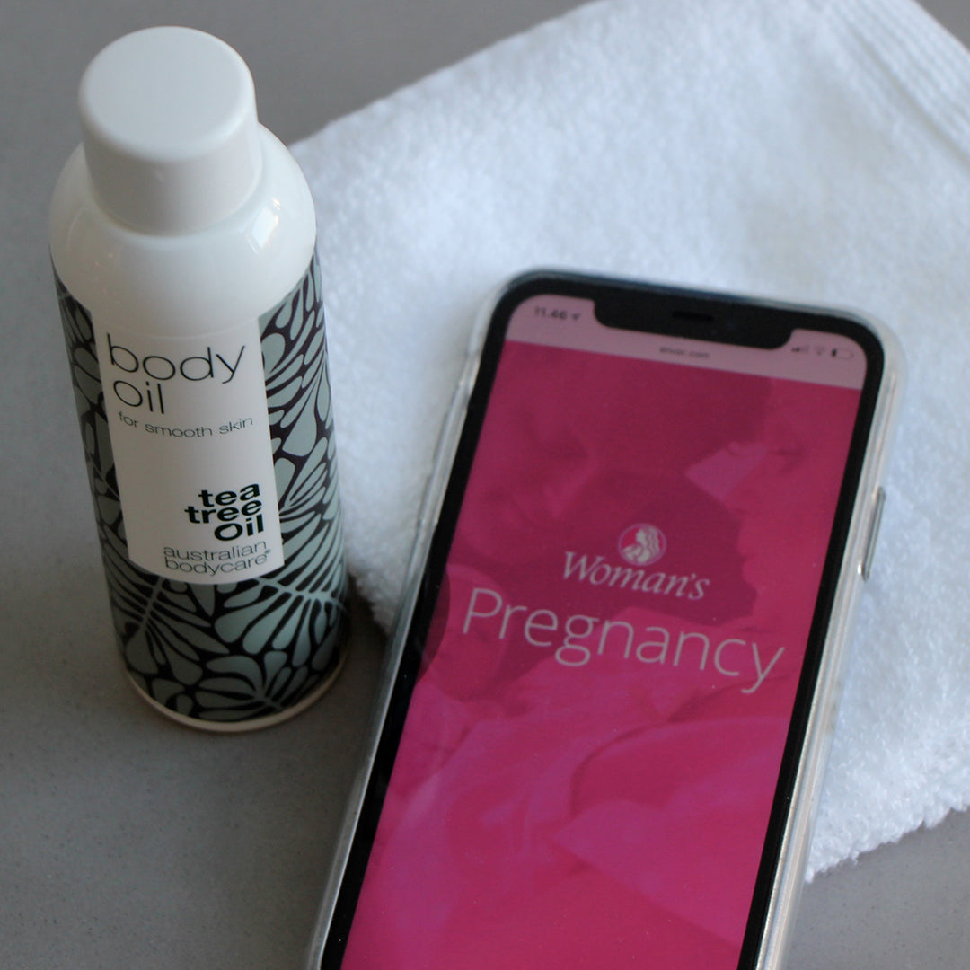 Kit gravidanza con 2 prodotti per le donne incinte - Riducono la visibilità di smagliature, melasma e pelle a buccia d’arancia
