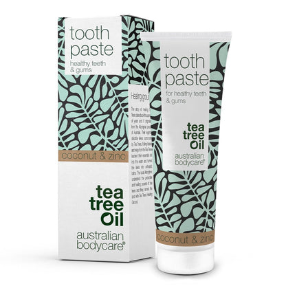 Dentifricio al Tea Tree Oil per denti e gengive sani - Per la cura quotidiana di parodontite e mughetto
