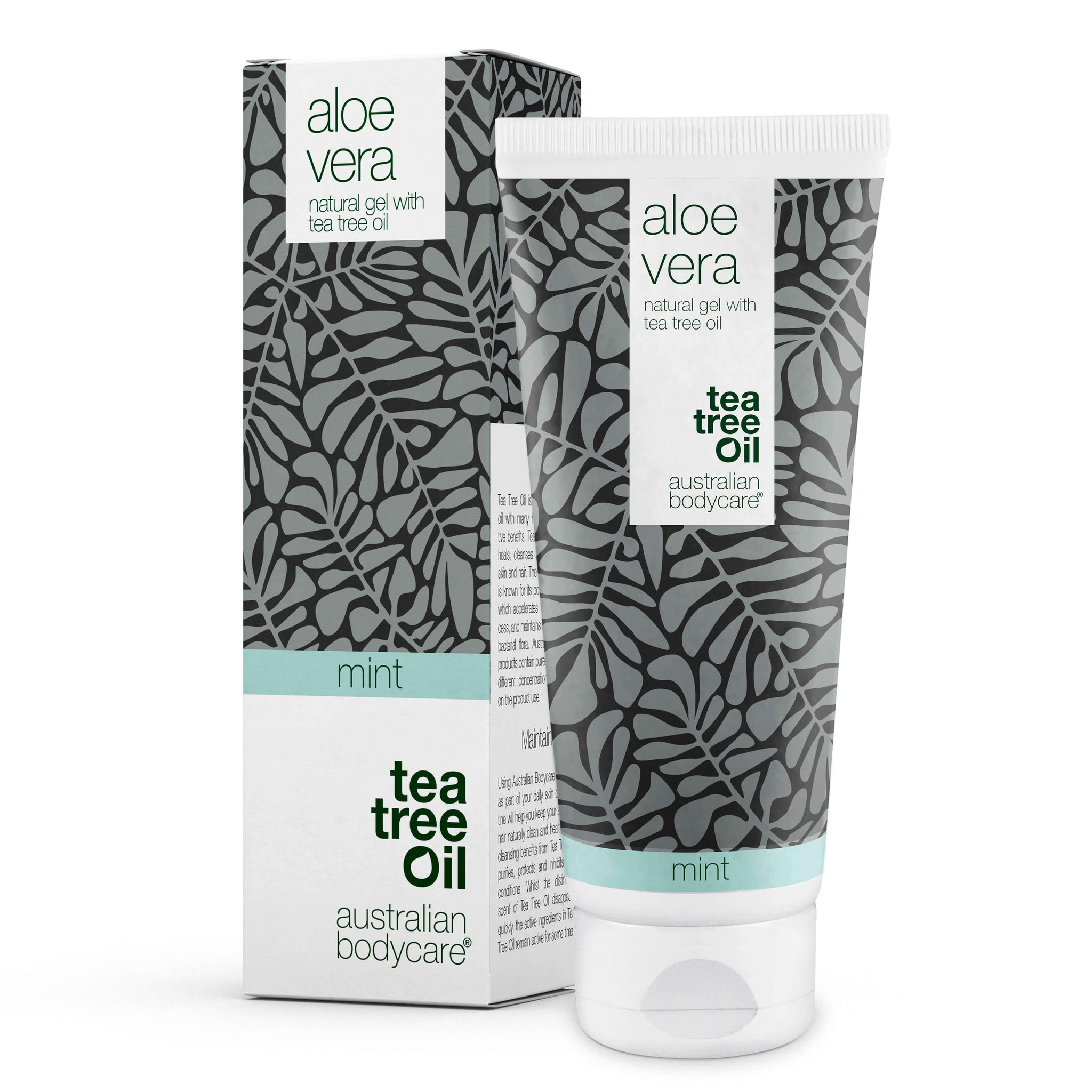 Aloe Vera Gel con Tea Tree Oil - Doposole perfetto per l'eczema solaree rinfrescante