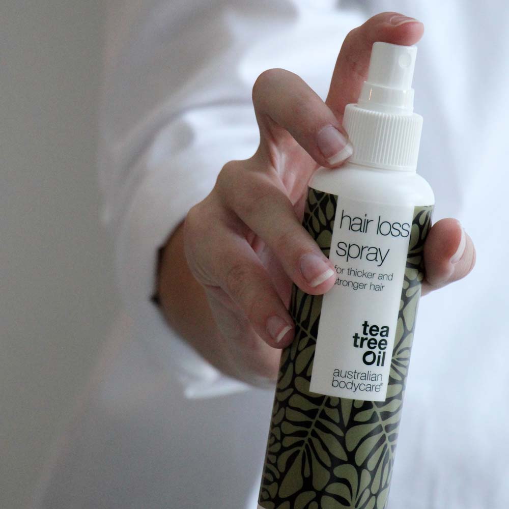 Spray anticaduta per capelli sottili — Spray per la cura dei capelli tendenti alla caduta, sottili e diradati.