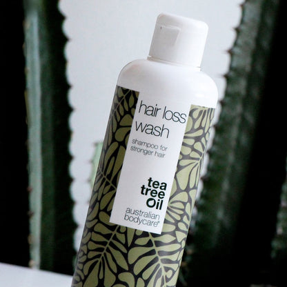 Shampoo anticaduta con biotina e Capilia Longa - Shampoo al Tea tree Oil contro la caduta dei capelli e il diradamento