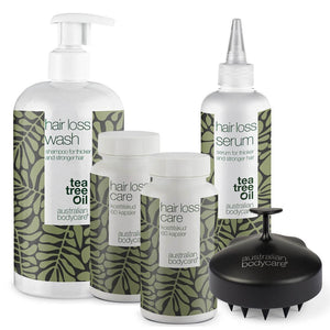 Kit completo di prodotti anticaduta con prodotti in formato XL - 5 prodotti per la cura quotidiana dei capelli che cadono, capelli sottili e diradati